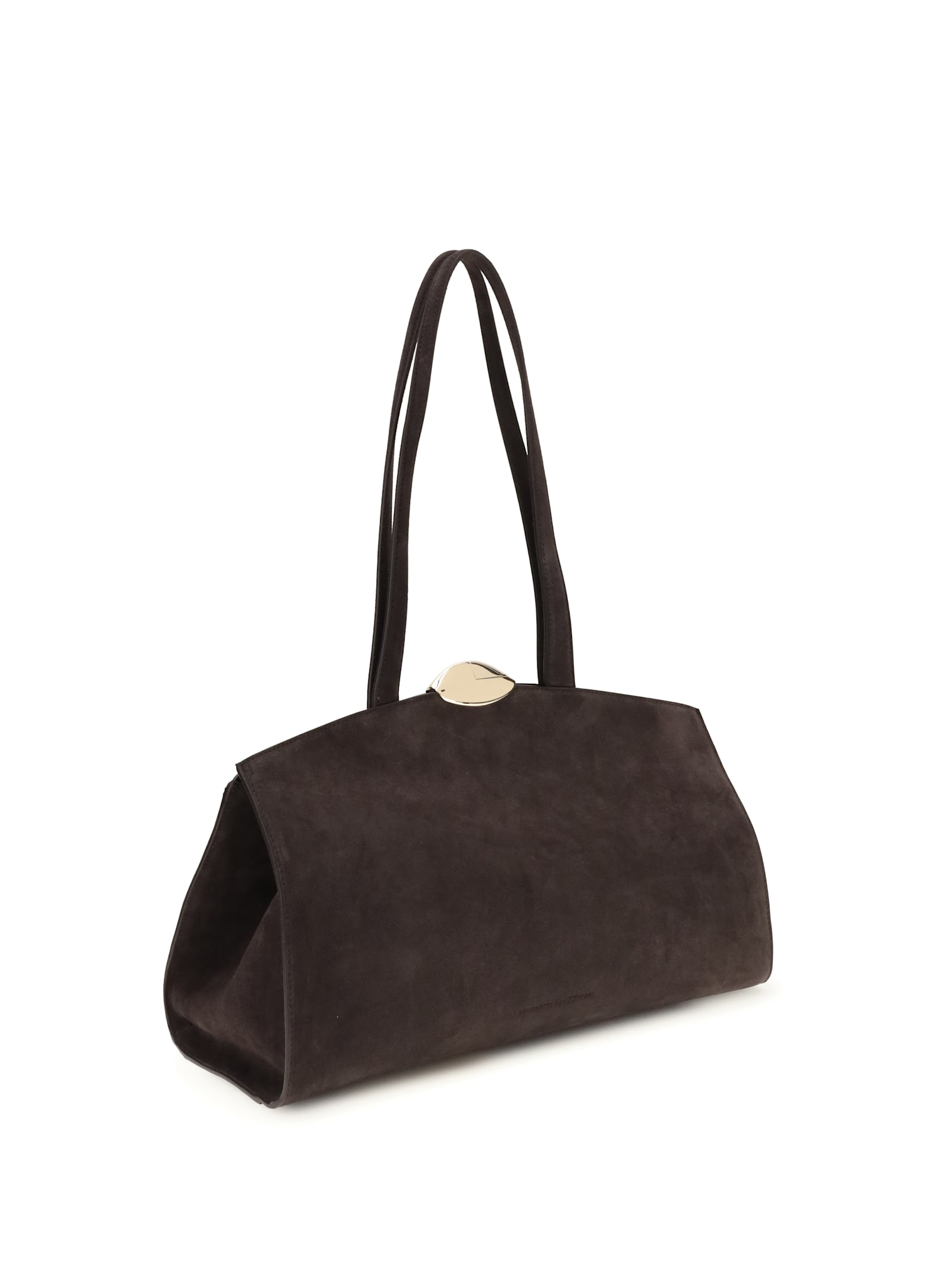 Benedetta Bruzziches Serena Top Handle Shoulder Bag In Black