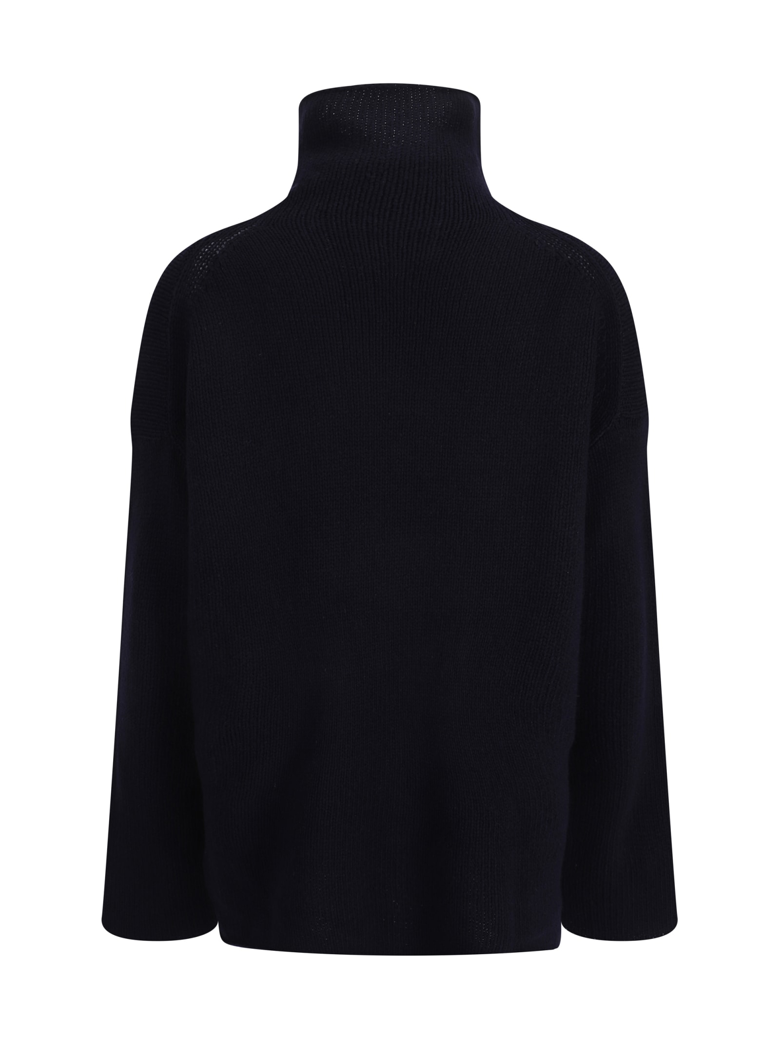 Shop Zadig &amp; Voltaire Almy Turtleneck Sweater In Encre