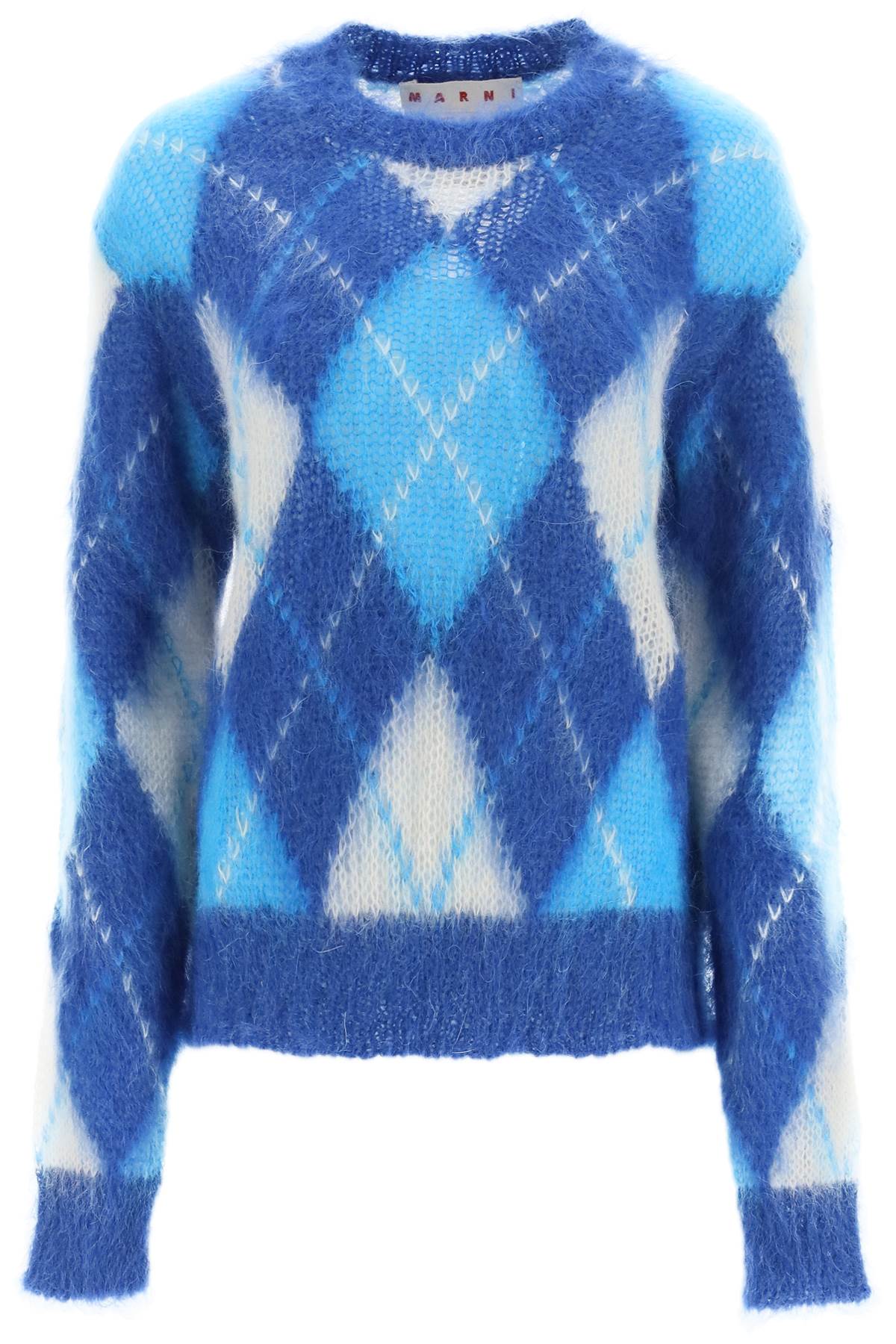 Marni Argyle Mohair Sweater