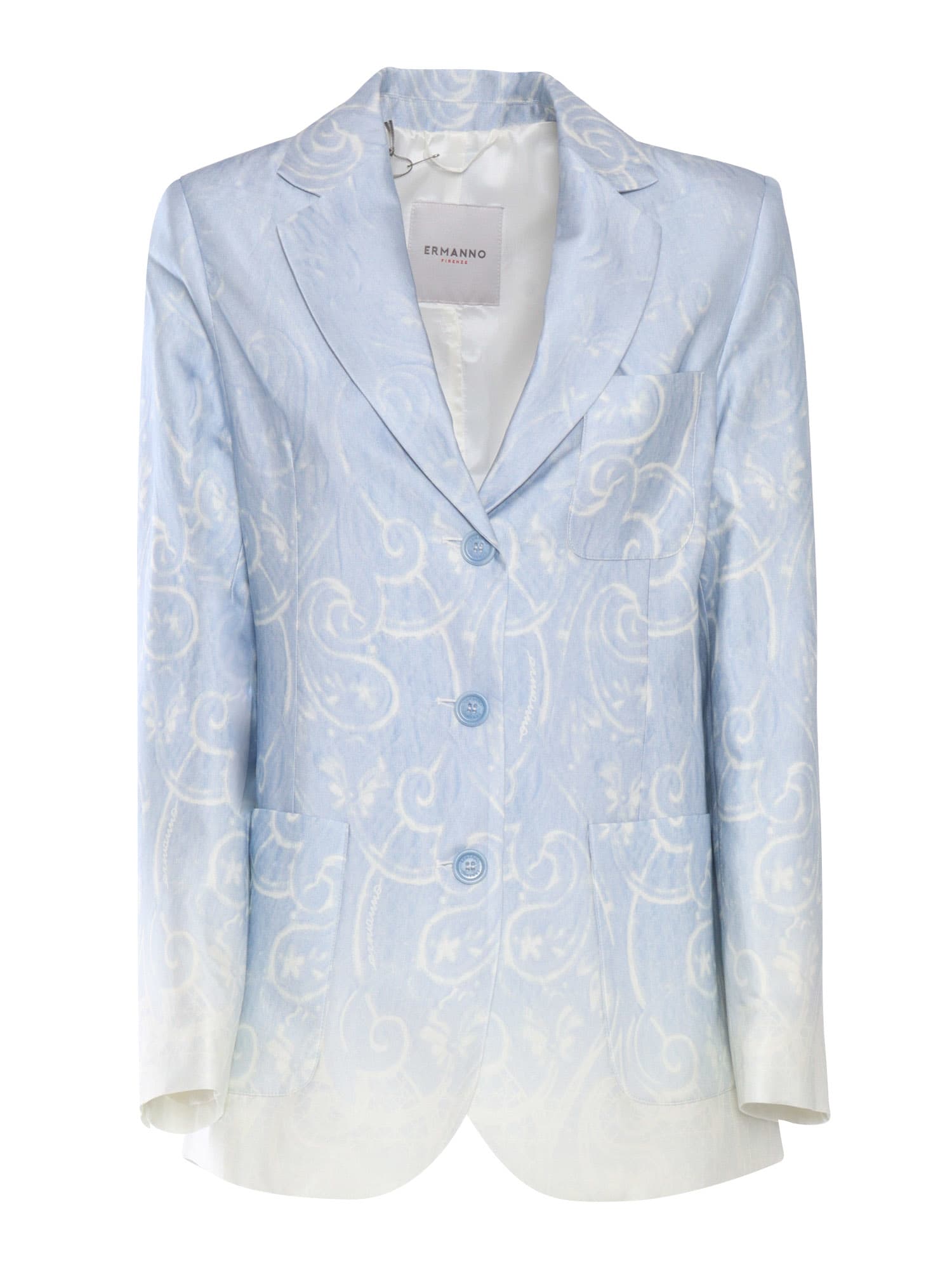 Jacket Single-breasted - Ermanno Ermanno Scervino - Modalova
