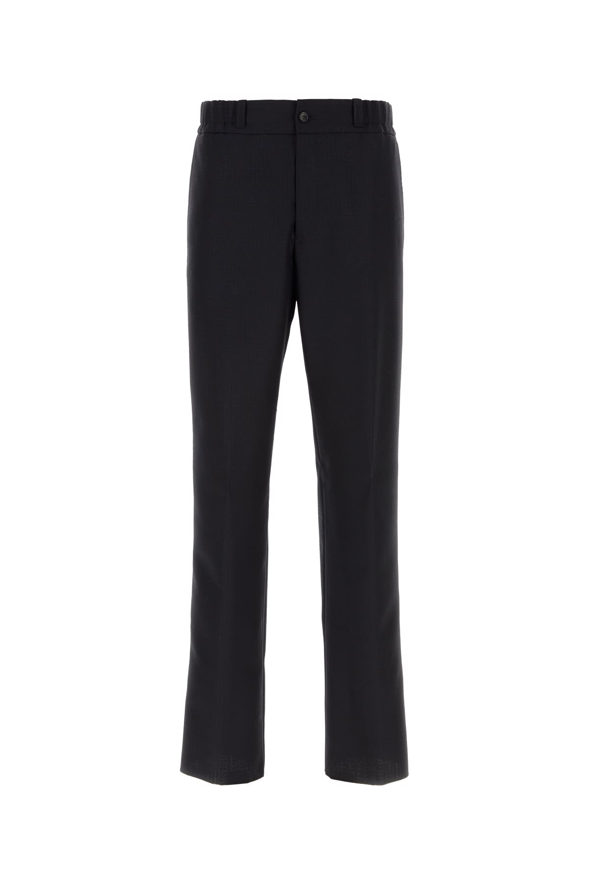 Shop Lanvin Pantalone In Navyblue