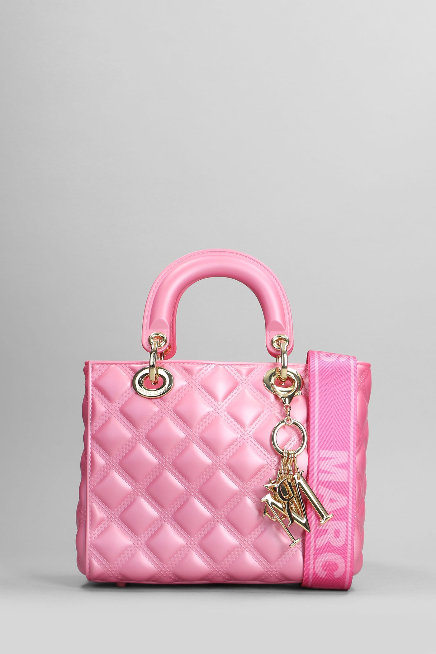 Shop Marc Ellis Flat Missy M Shoulder Bag In Rose-pink Pvc