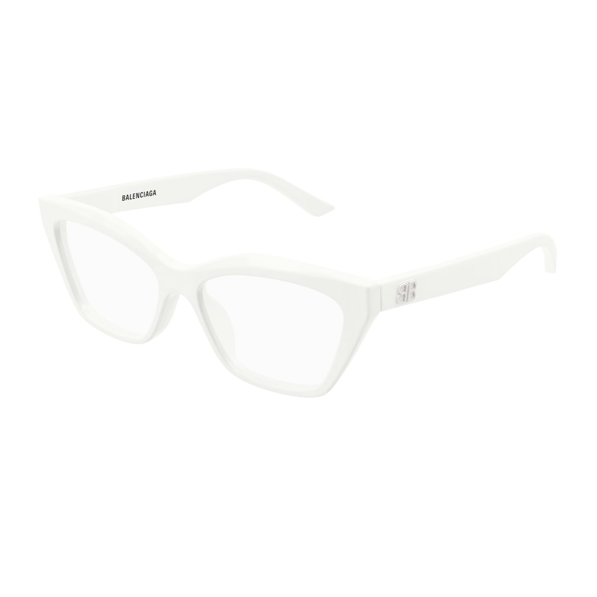 Balenciaga Bb0342o Linea Everyday 011 White Transparent Glasses In White