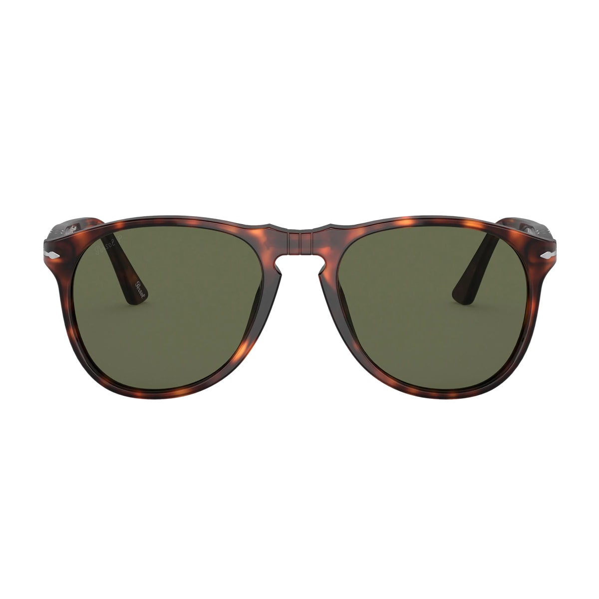 Shop Persol Po9649s 24/58 Havana Sunglasses In Marrone