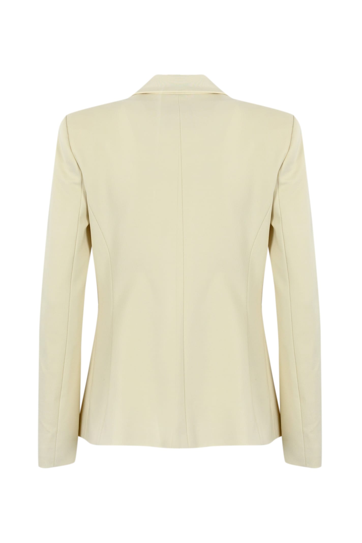 Shop Pinko Alexia Double-breasted Viscose Blazer In Pink