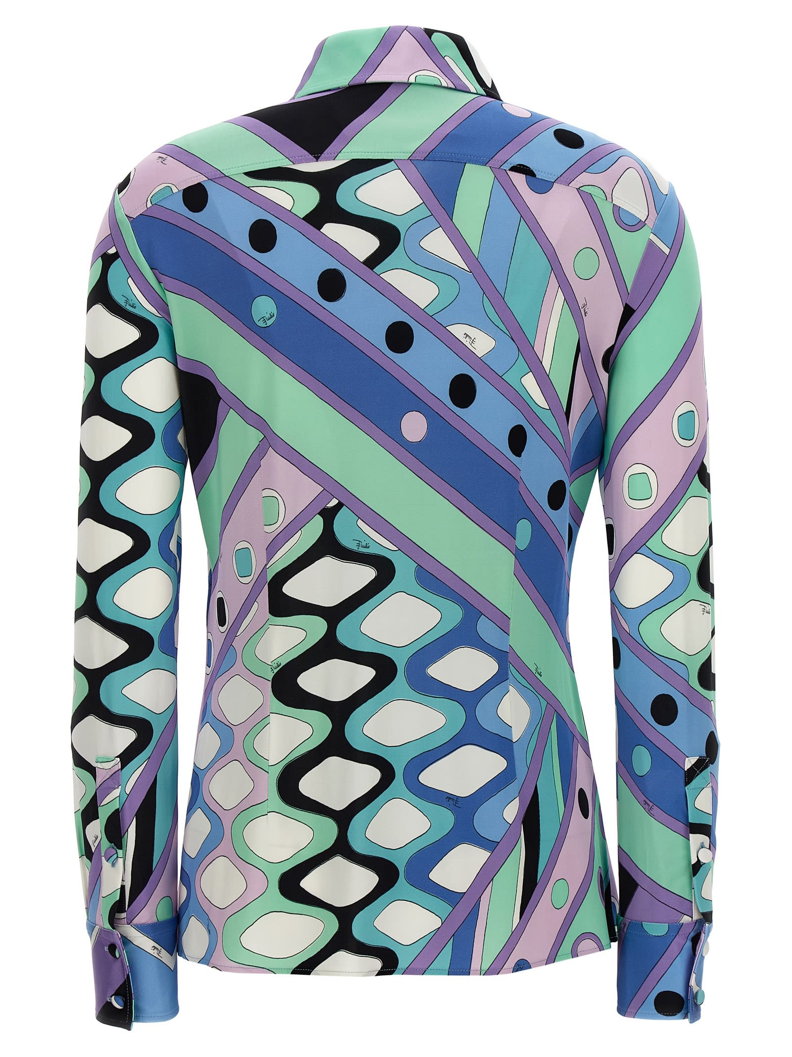 Shop Pucci Vivara Shirt In Multicolor