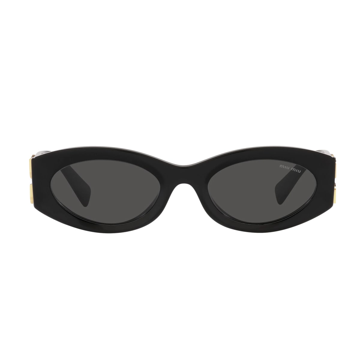 Miu Miu 0mu 11ws Miu Glimpse 1ab5s0 Nero Sunglasses