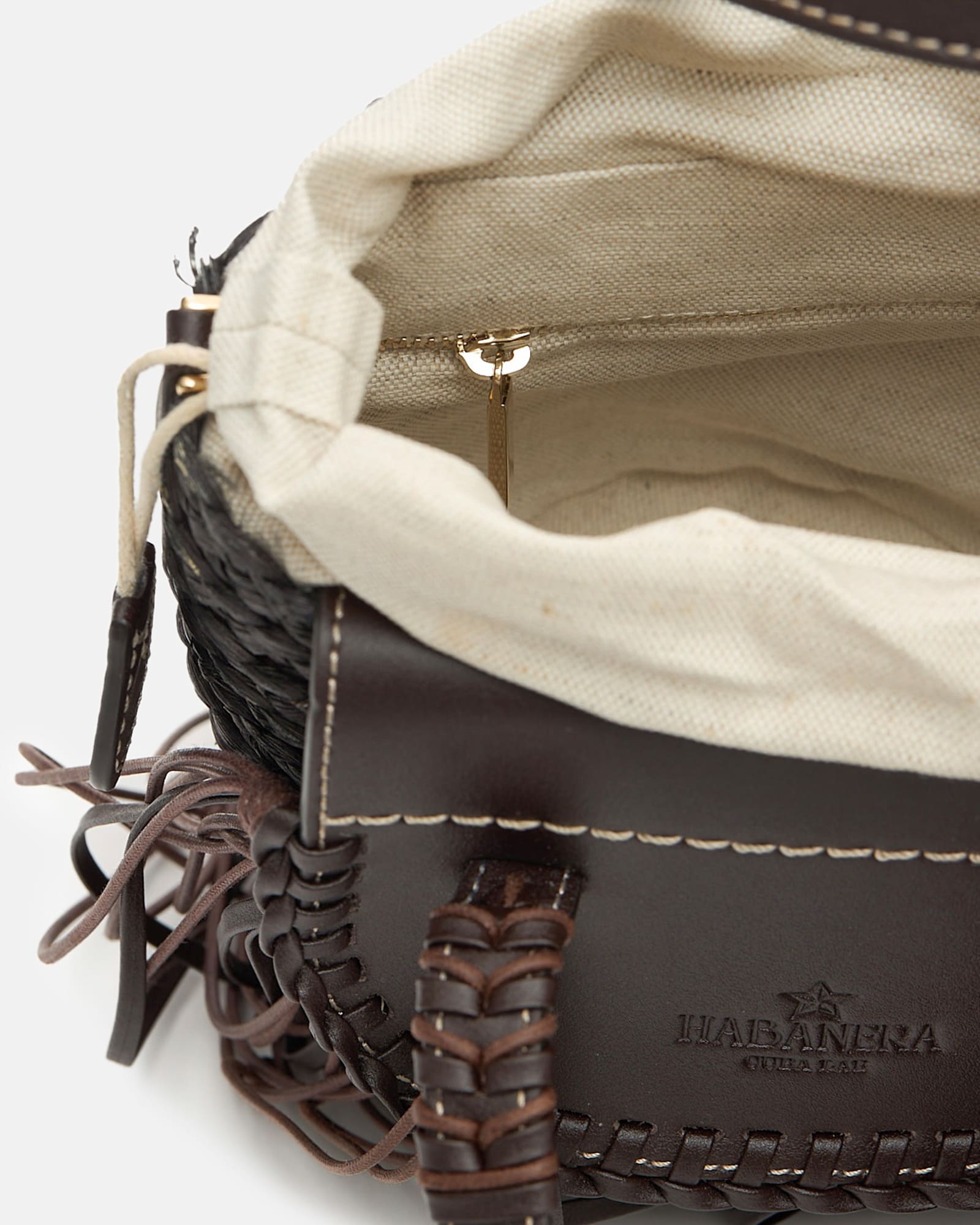 Cuba Lab Habanera Fringes Tote Bag In Brown