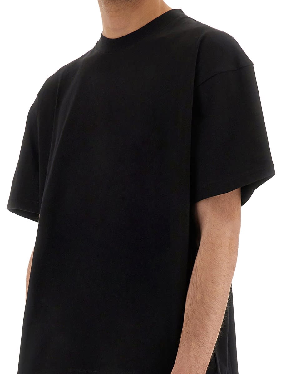 Shop Represent Oversized Initial T-shirt In Black