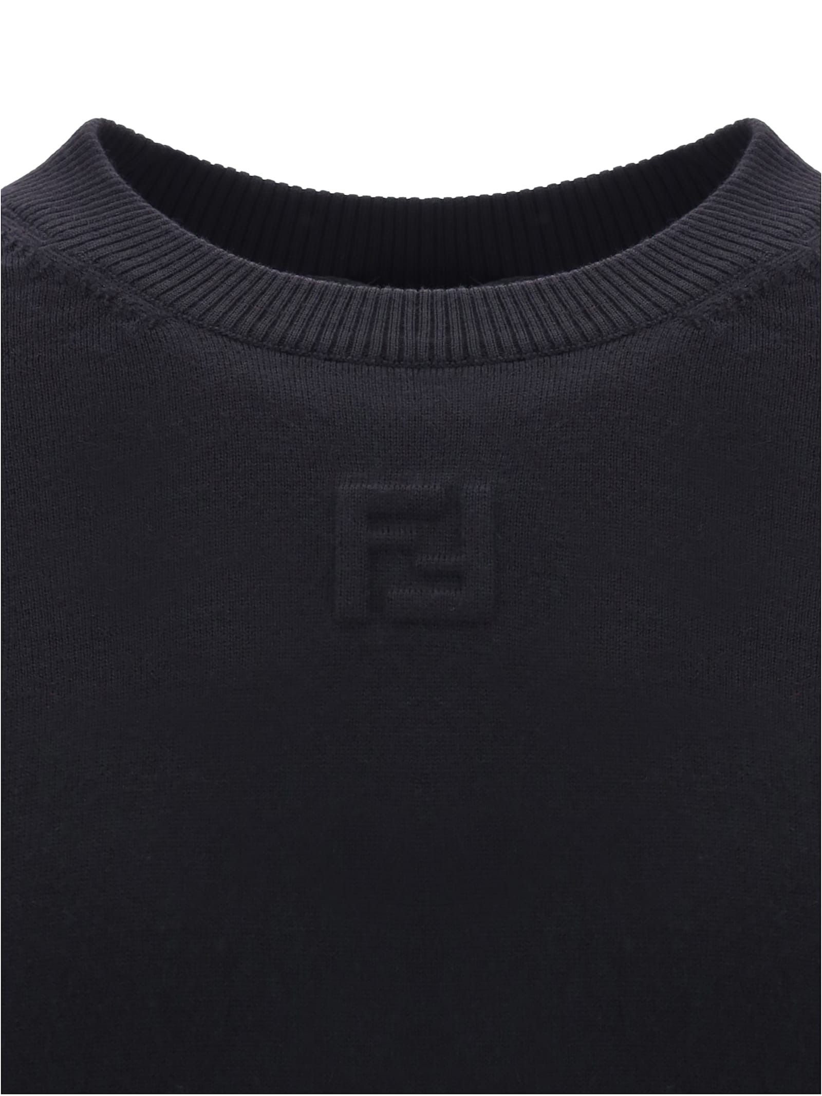 Shop Fendi Sweater In Nero