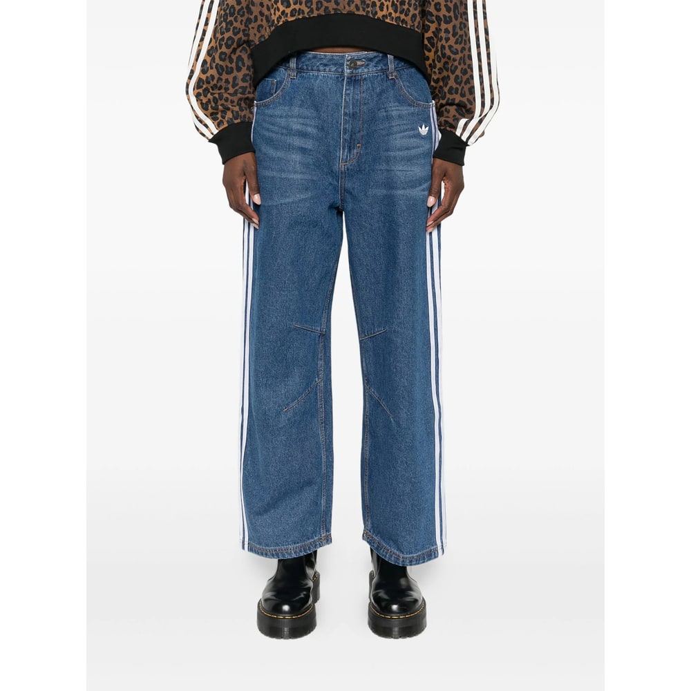 Adidas Originals Originals Firebird Jeans In Blue