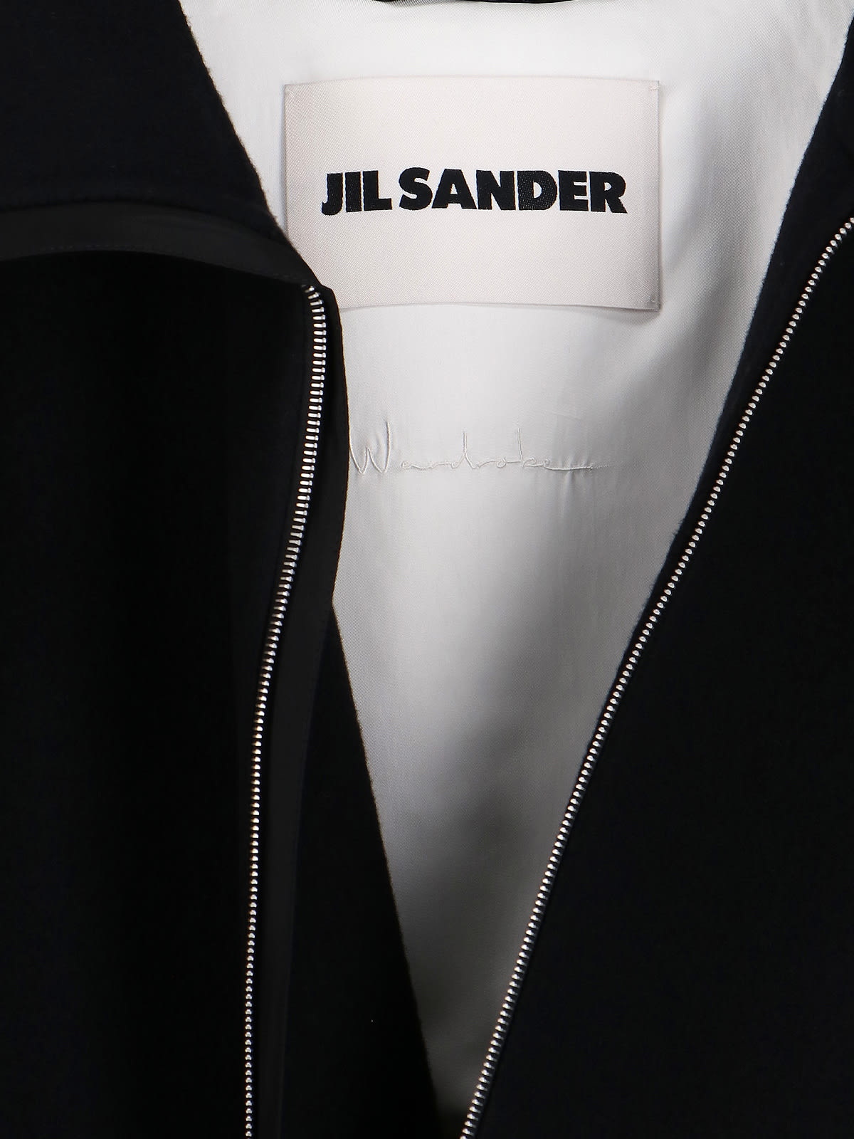 Shop Jil Sander Oversize Jacket In Black