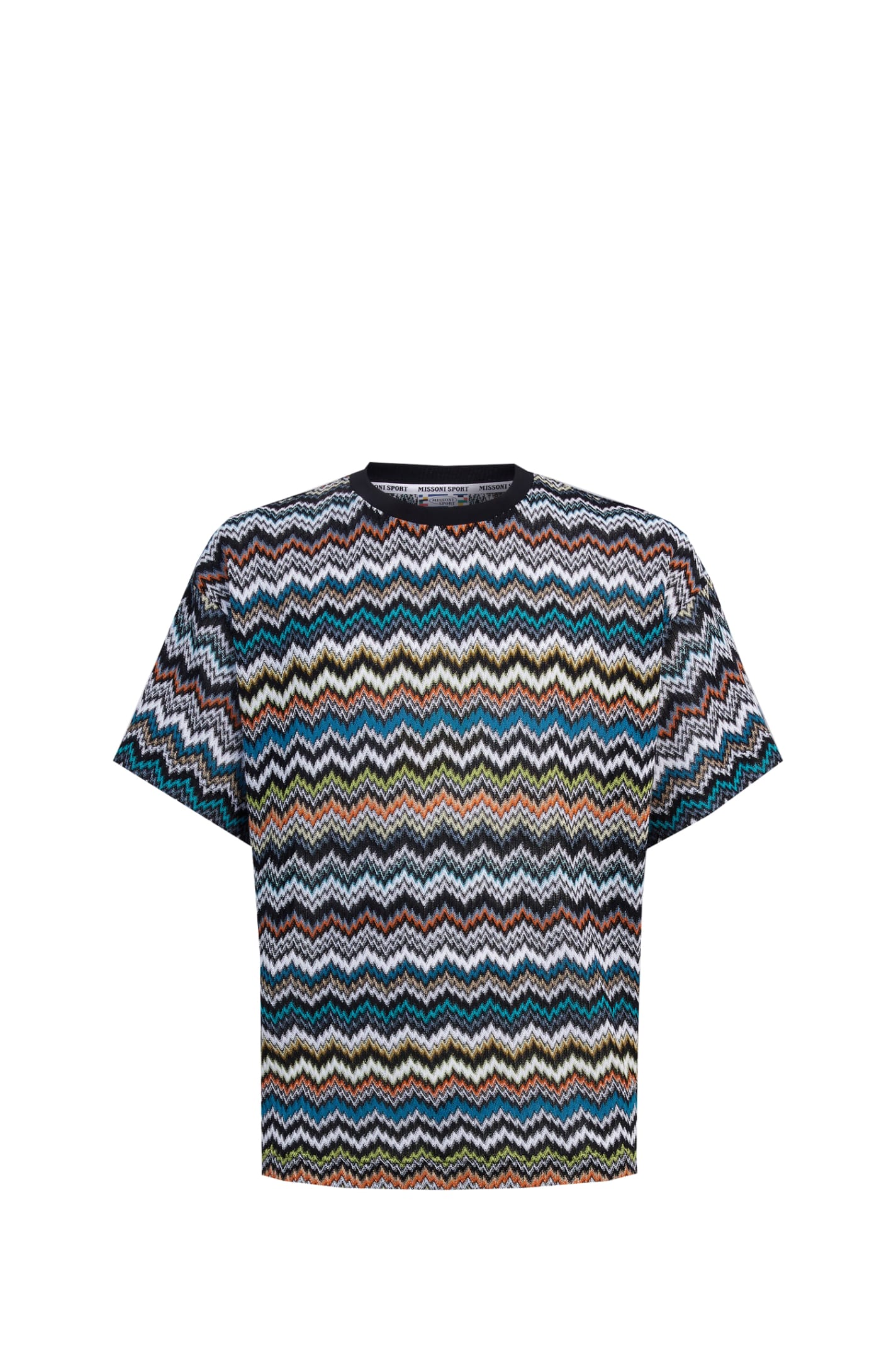 Shop Missoni T-shirt In Multicolour