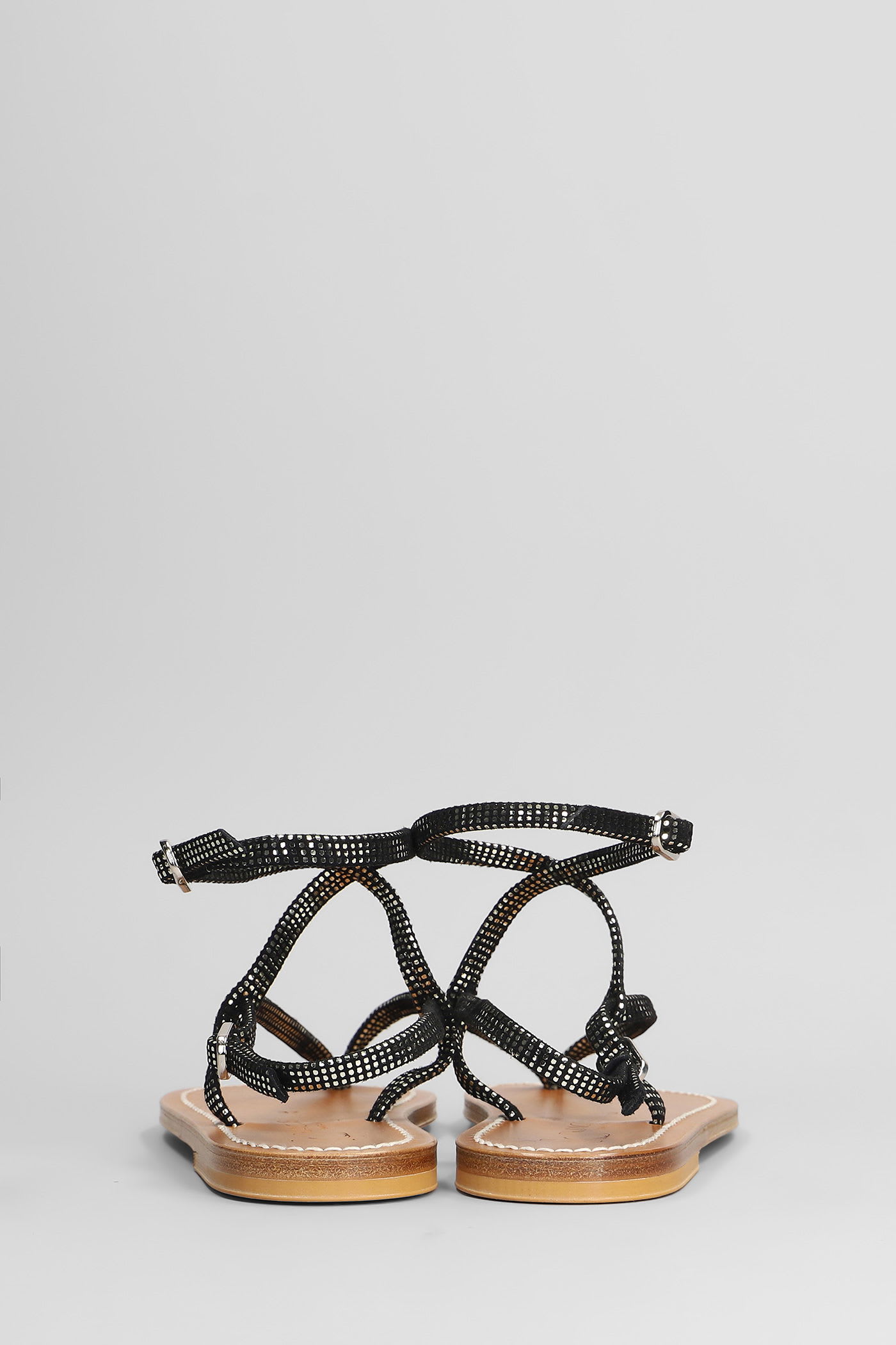 Kjacques Abaki F Flats In Black Leather