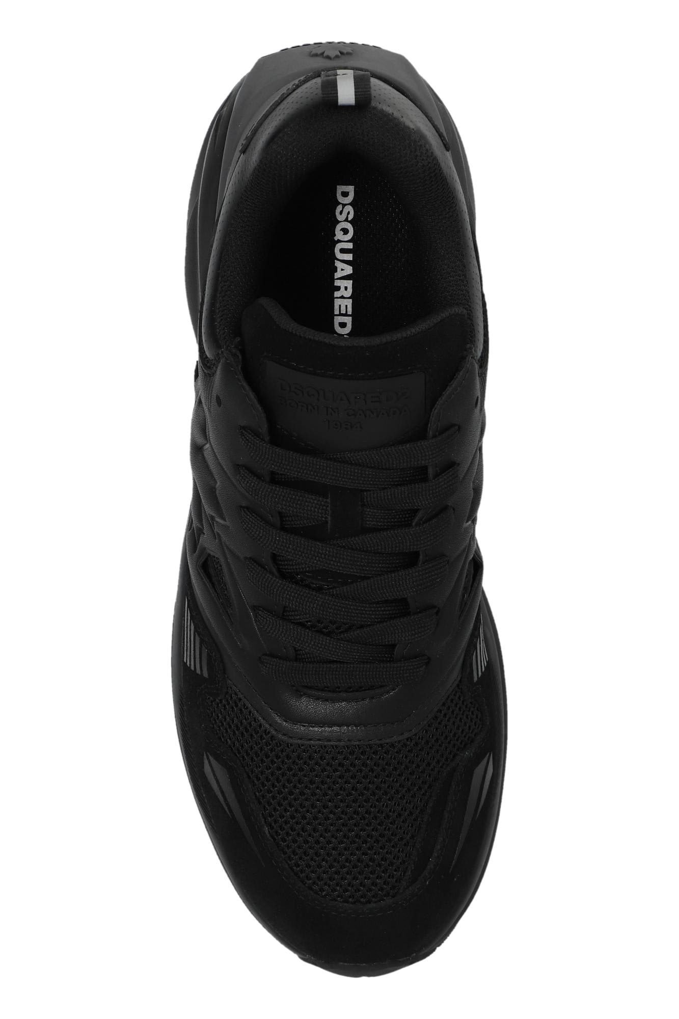 Shop Dsquared2 Dash Black Sneakers