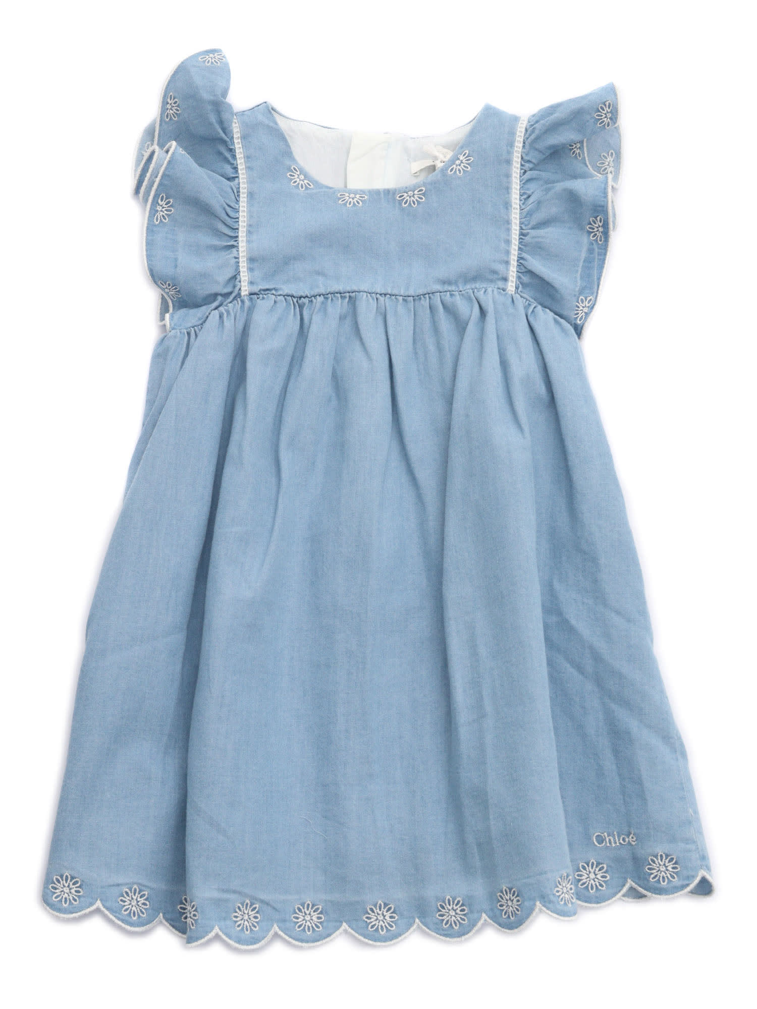 Chloé Dress+cap In Blue