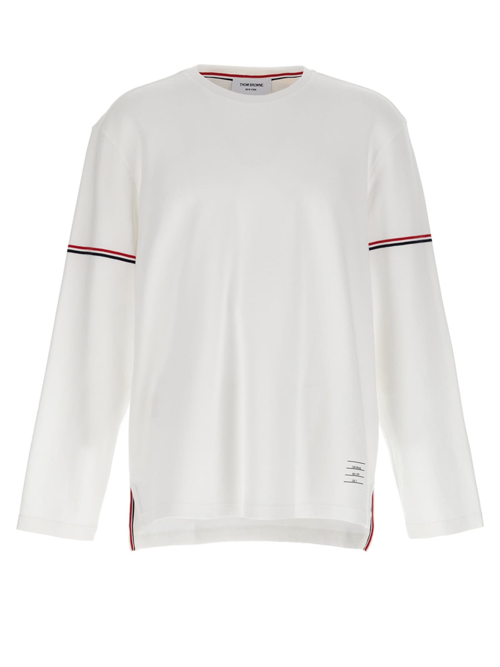 Thom Browne Rugby T-shirt - White In White