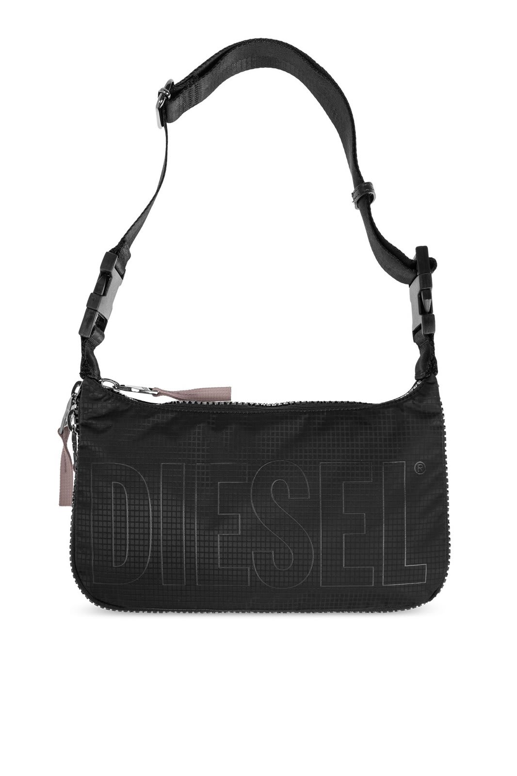 Zip-d-zip-d Logo Printed Shoulder Bag