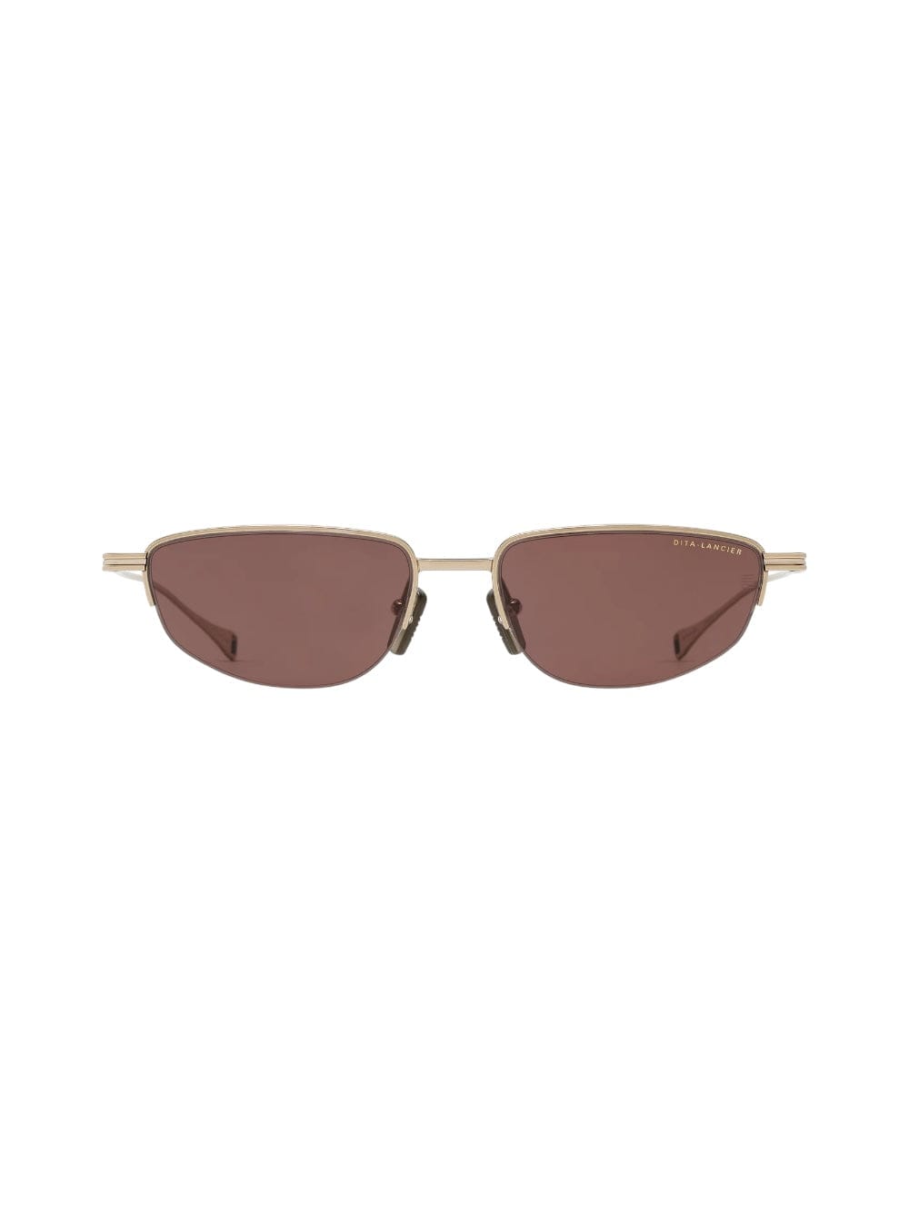 Dita Lancier Lsa 131 01 Gold Sand Polarizzato Sunglasses In Brown