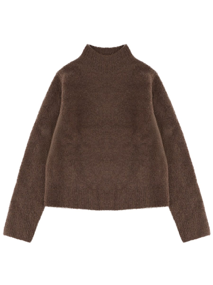 Hugo Boss Sweater Fubrina In Brown