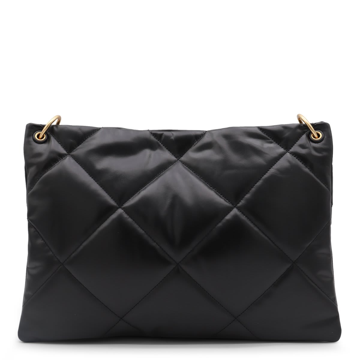 Shop Tory Burch Kira Diamond Quilt Satchel Bag In Nero