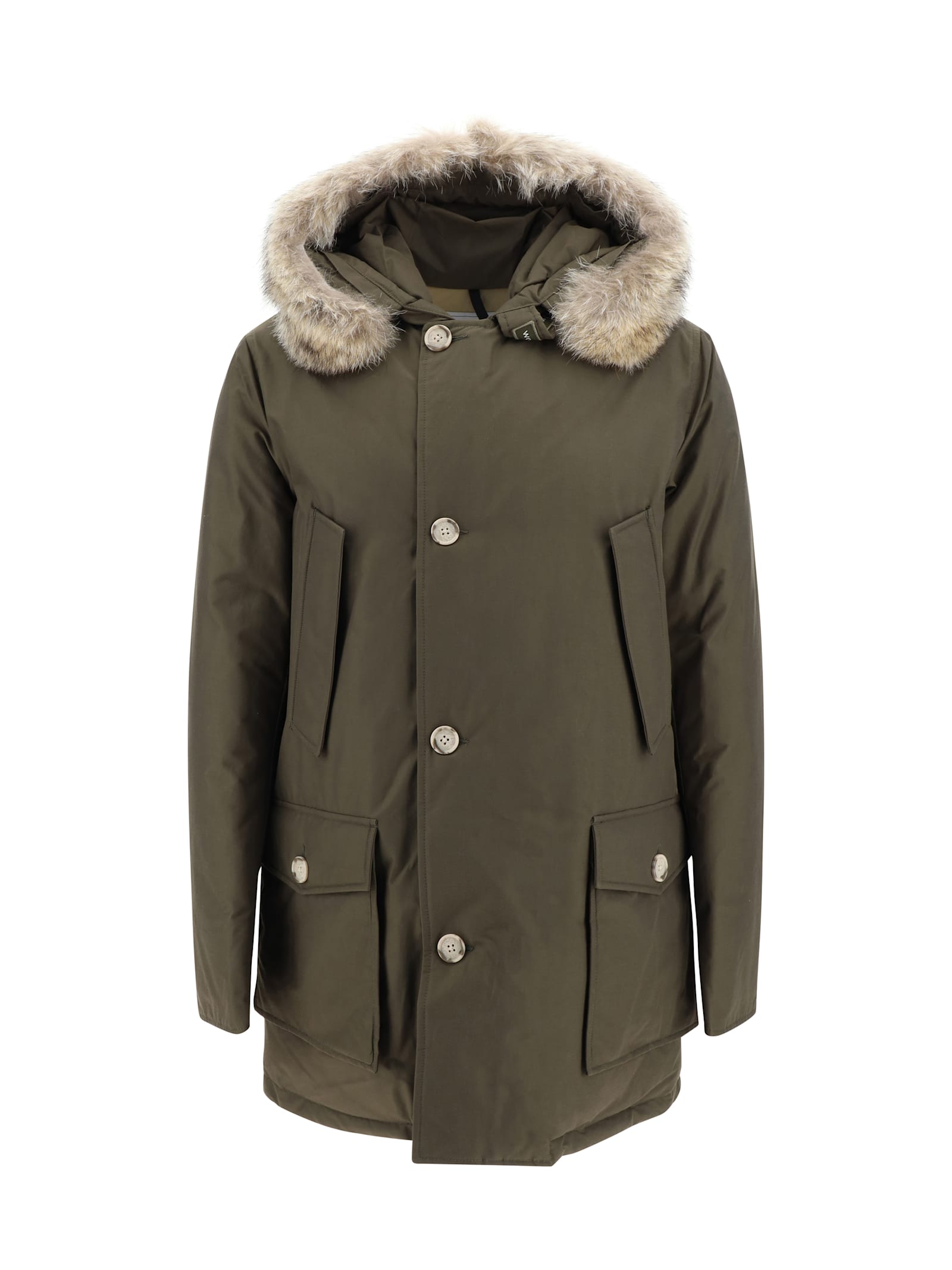 Woolrich Parka Arctic Jacket In Green