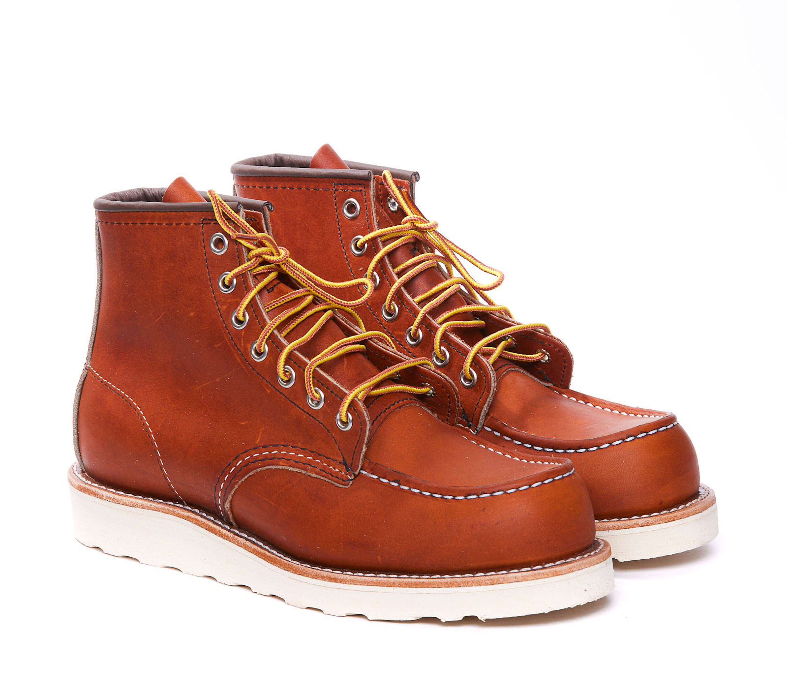 Shop Red Wing 6-inch Classic Moc Boots In Brown