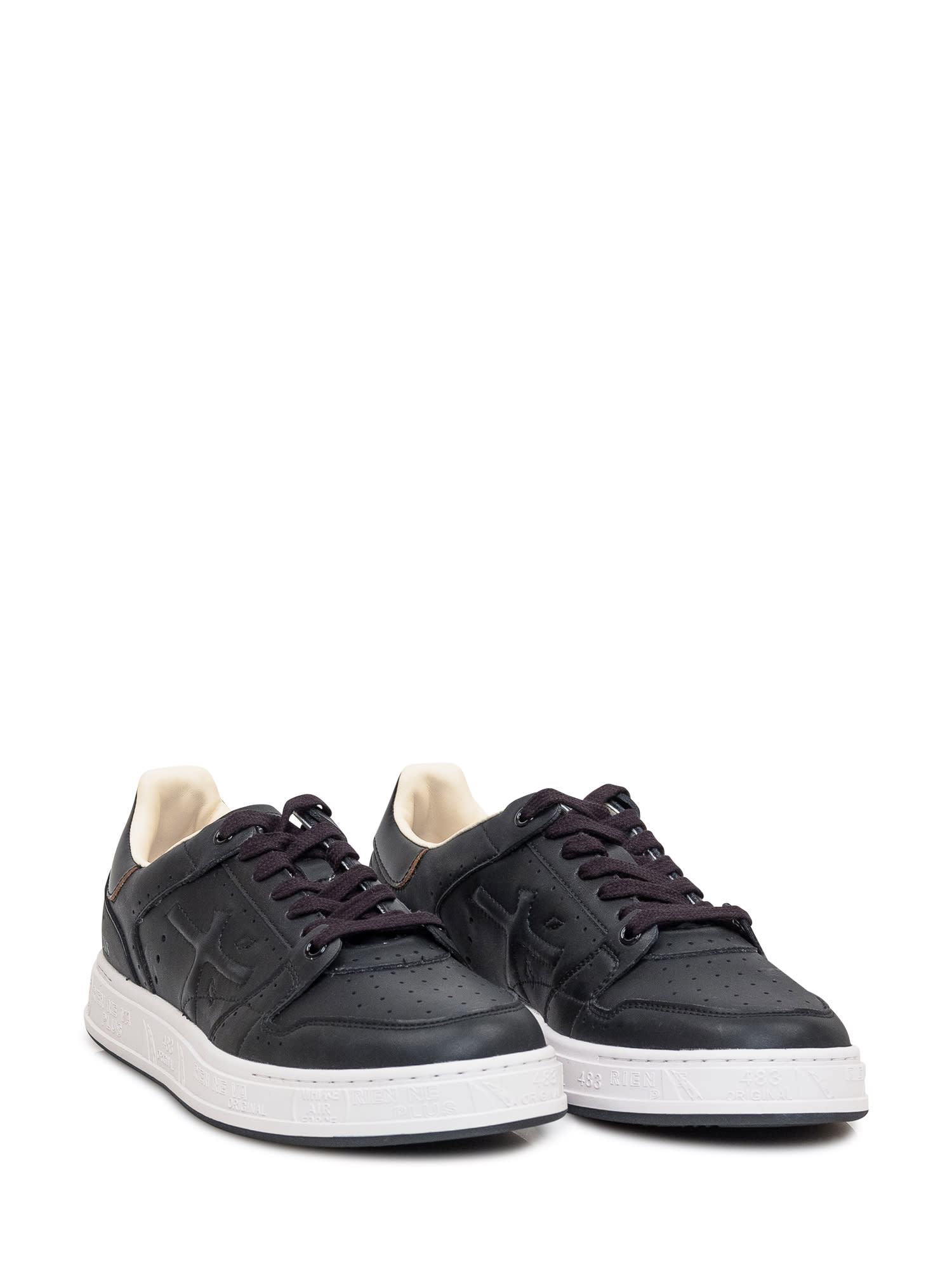 Shop Premiata Sneaker Quinn In Nero