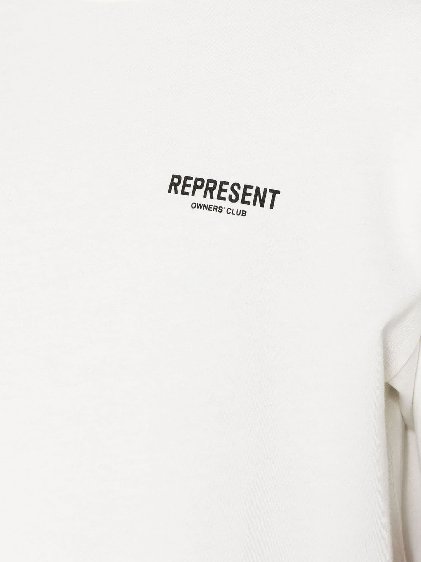 Shop Represent T-shirts And Polos White In Bianco