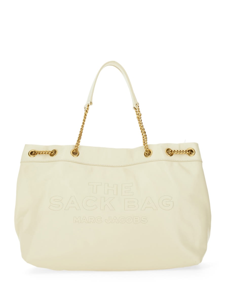 Marc Jacobs The Chain Sack Large In White