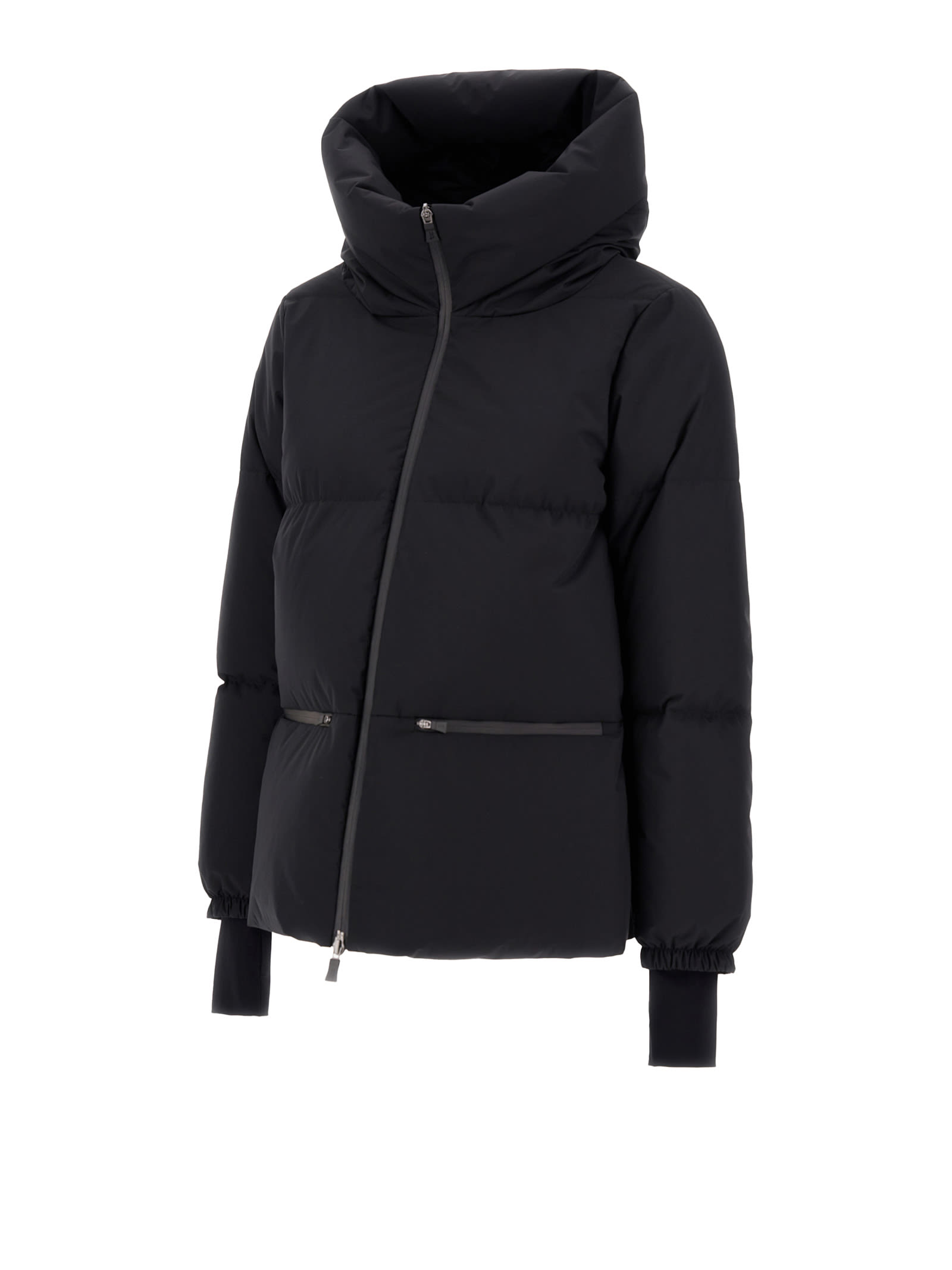 Herno Coats Black In Black