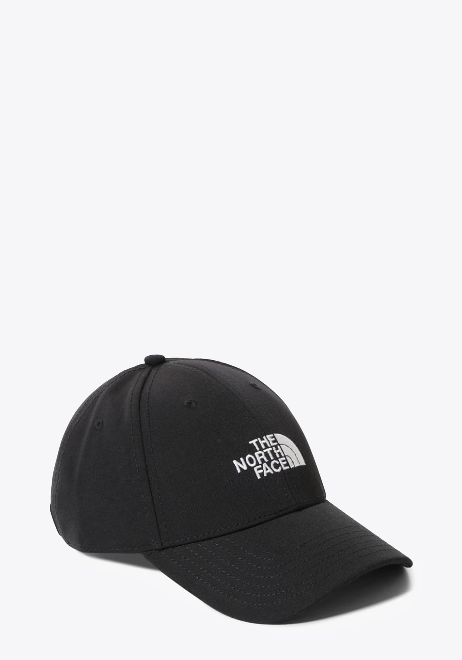 THE NORTH FACE RECYCLED 66 CLASSIC HAT BLACK CANVAS CAP WITH LOGO EMBROIDERY - RECYCLED 66 CLASSIC HAT
