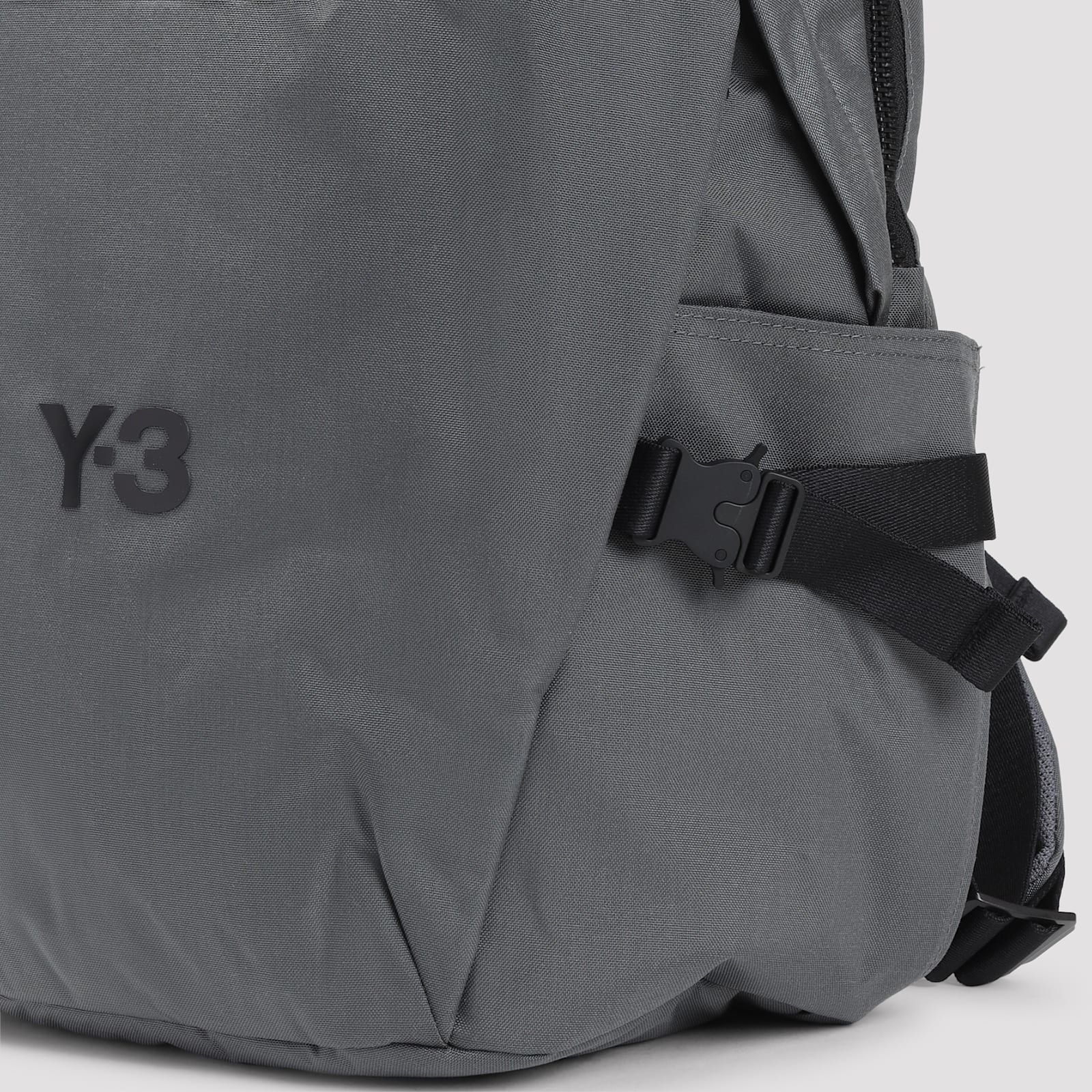 Y-3 Grey Cordura Staple Backpack In Gray