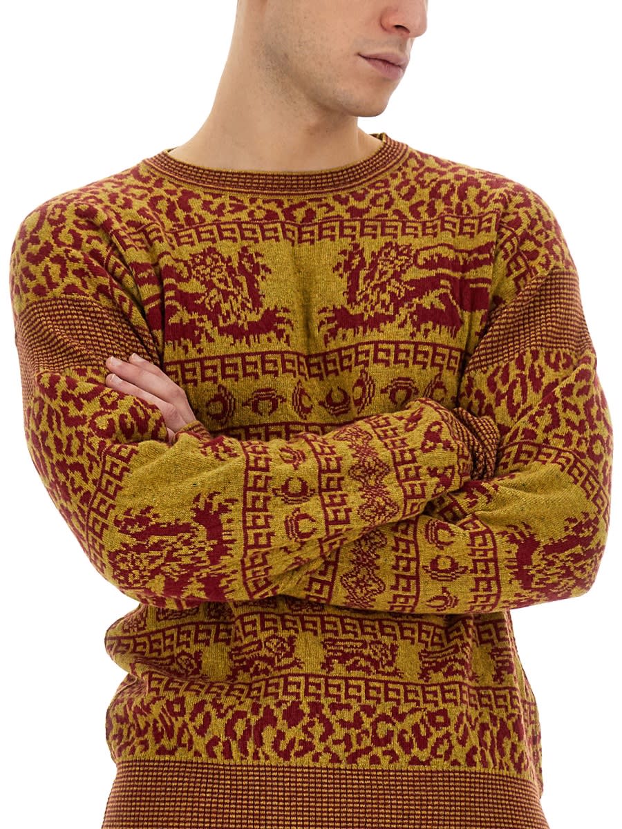 Shop Vivienne Westwood Shirt Lion In Multicolour
