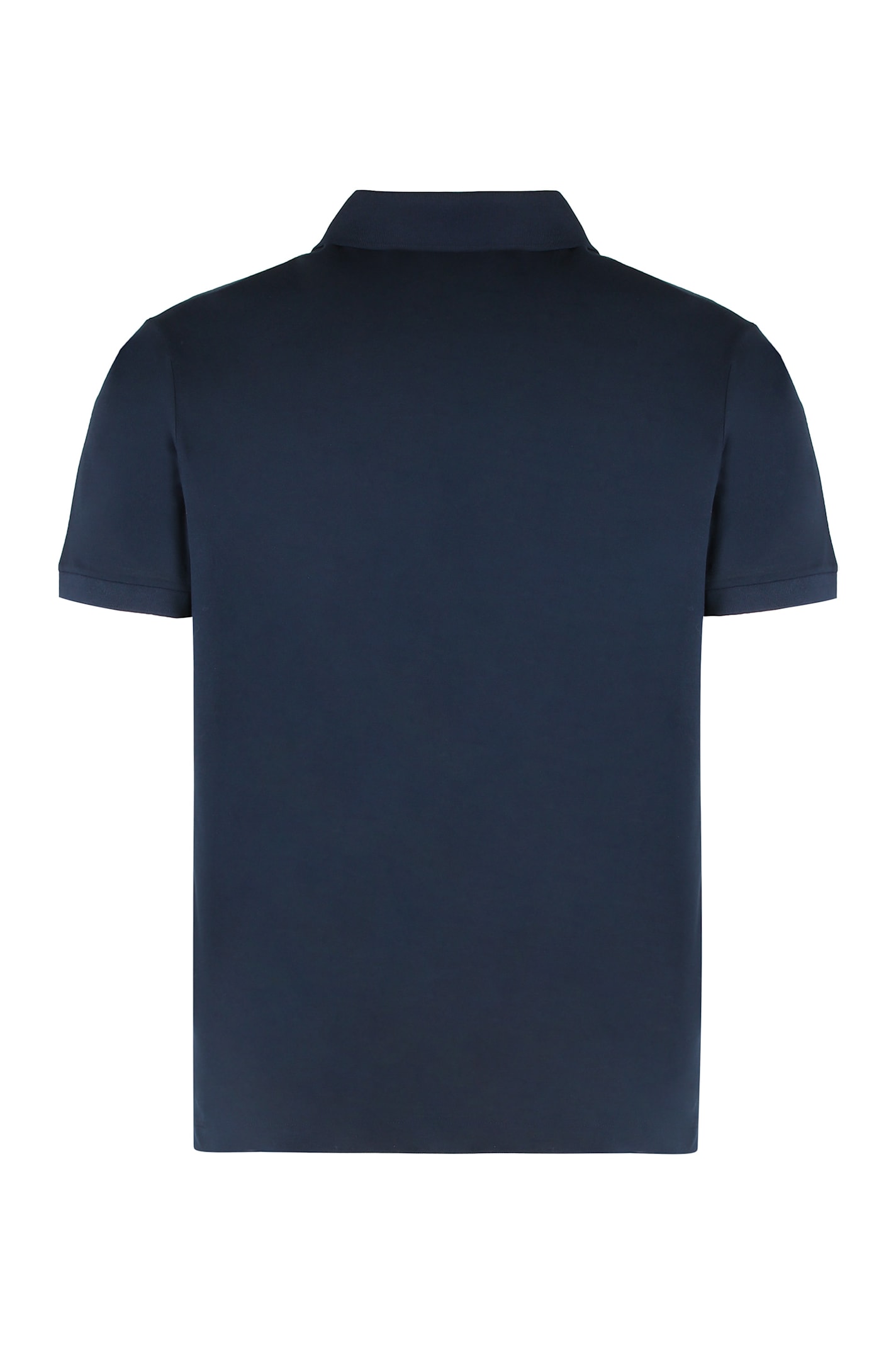 Paul&shark Cotton Jersey Polo Shirt In Blue
