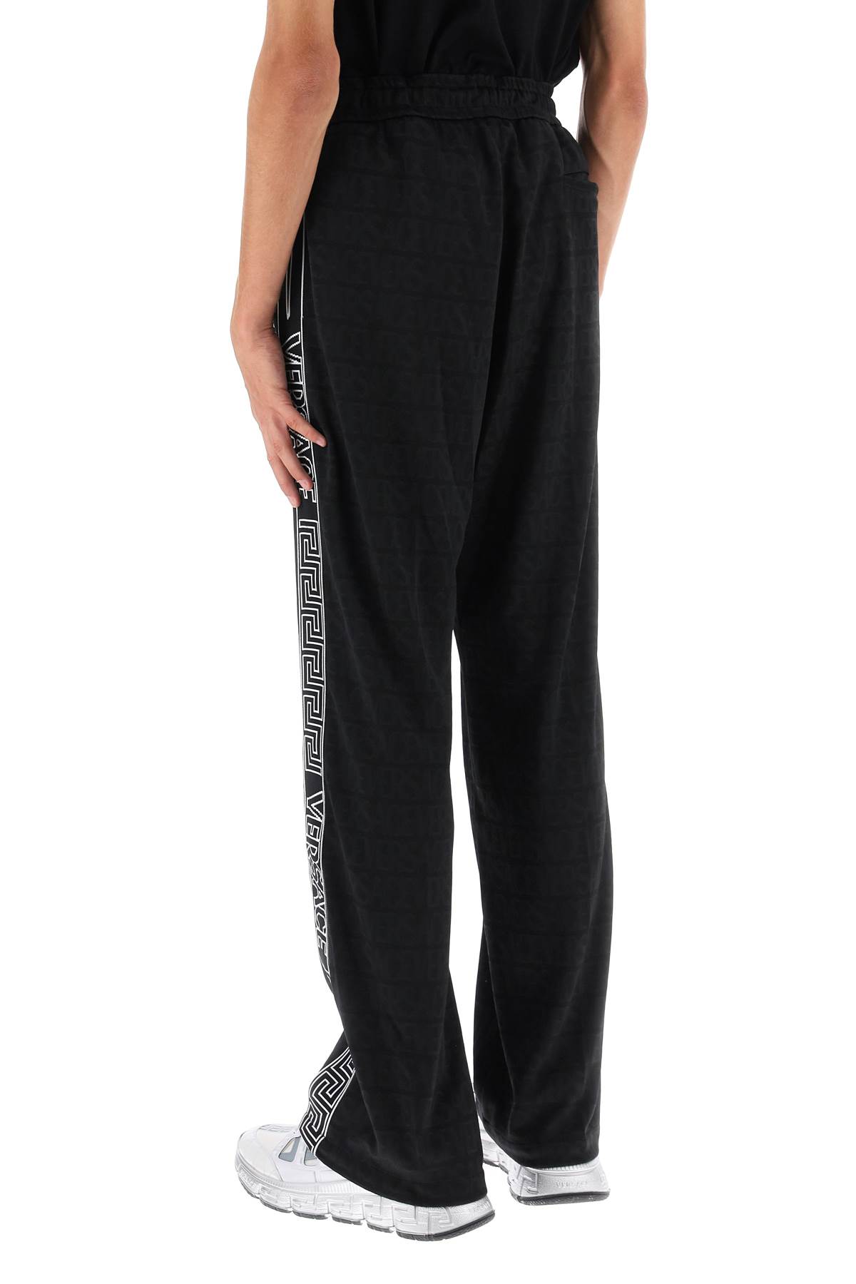 Versace Trouser In Black