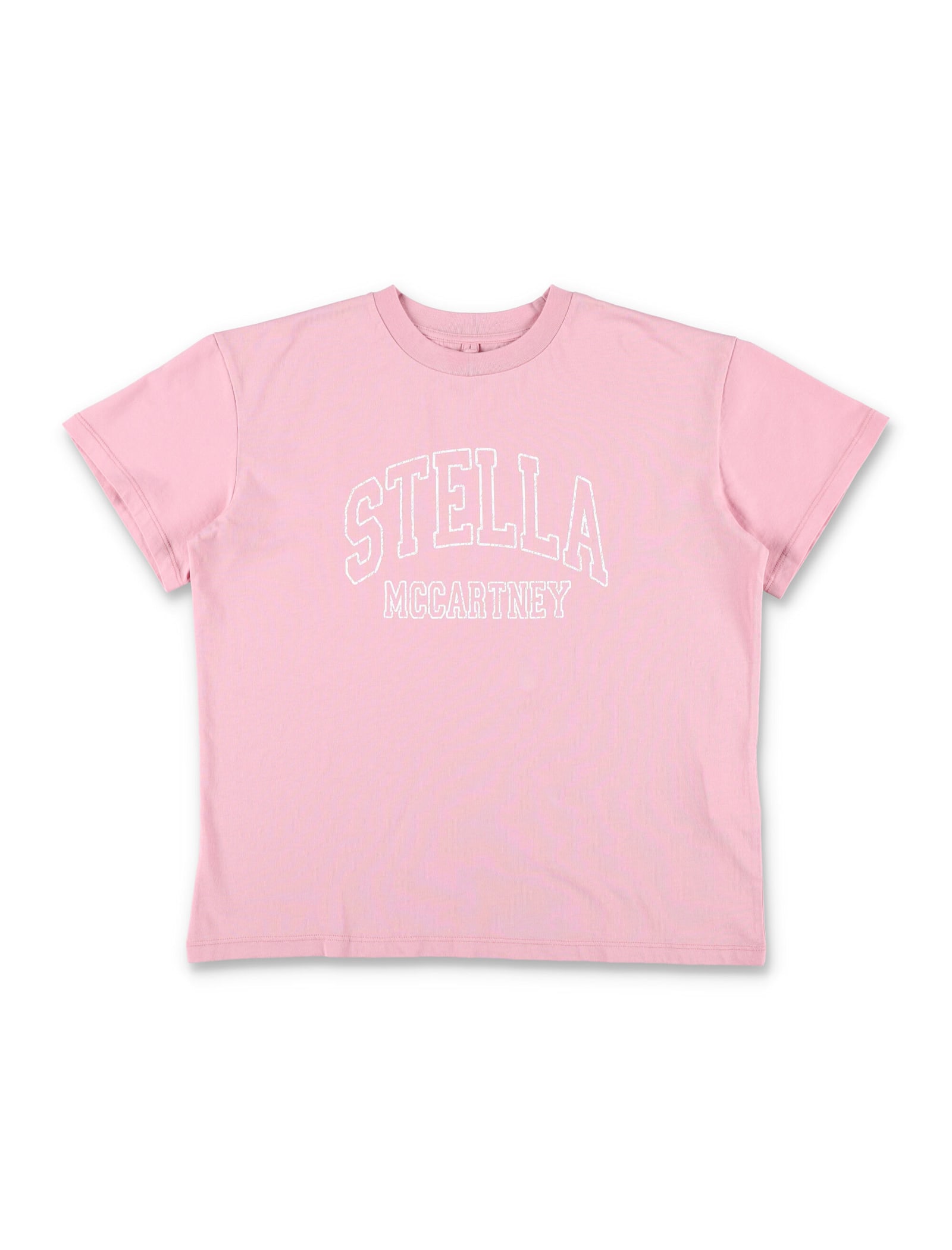 Stella Mccartney Kid - Logo T-shirt In Pink