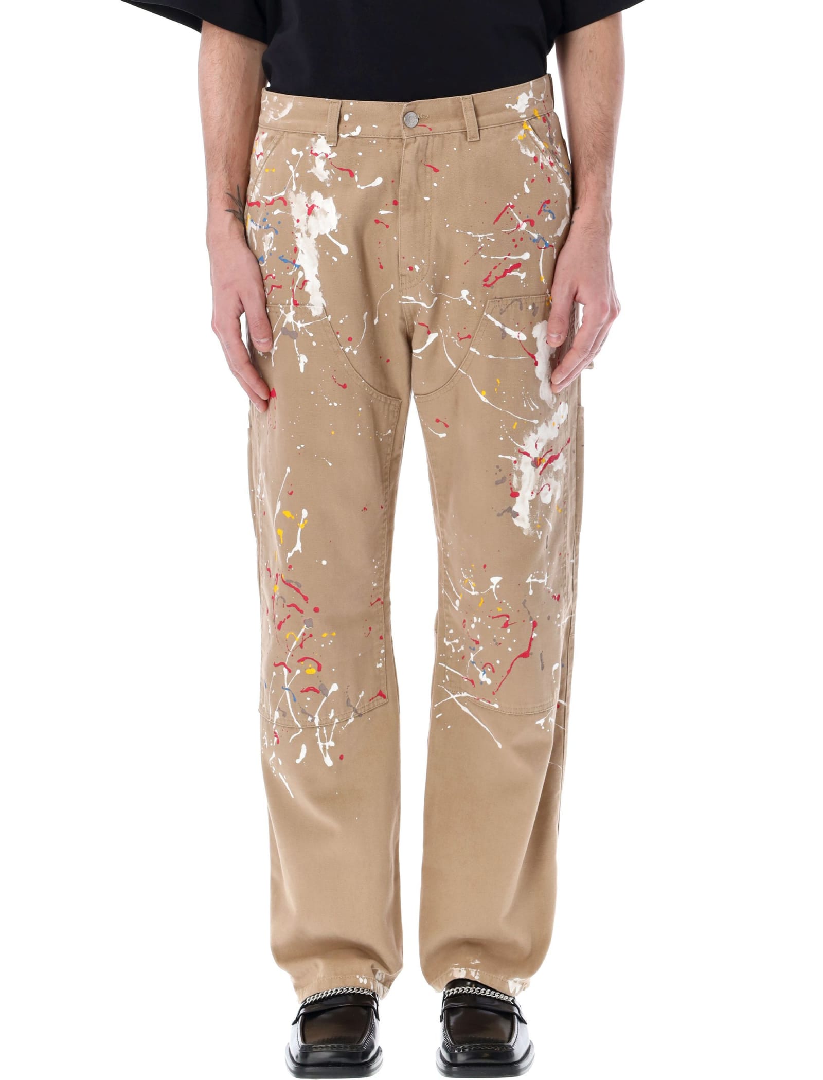 MARTINE ROSE PAINTER TROUSERS