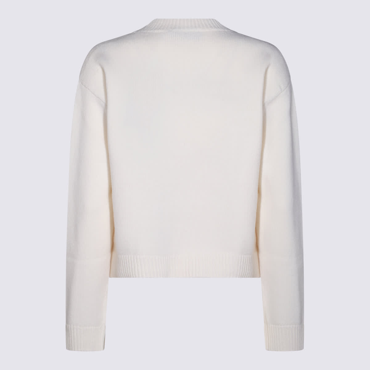 Shop Gucci Ivory Wool Knitwear In White