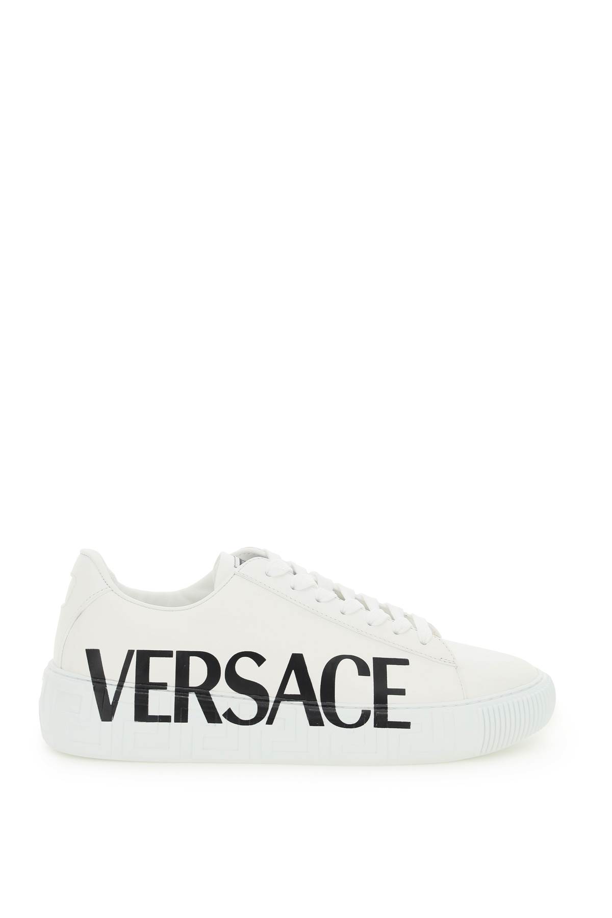 Versace Leather Greca Sneakers