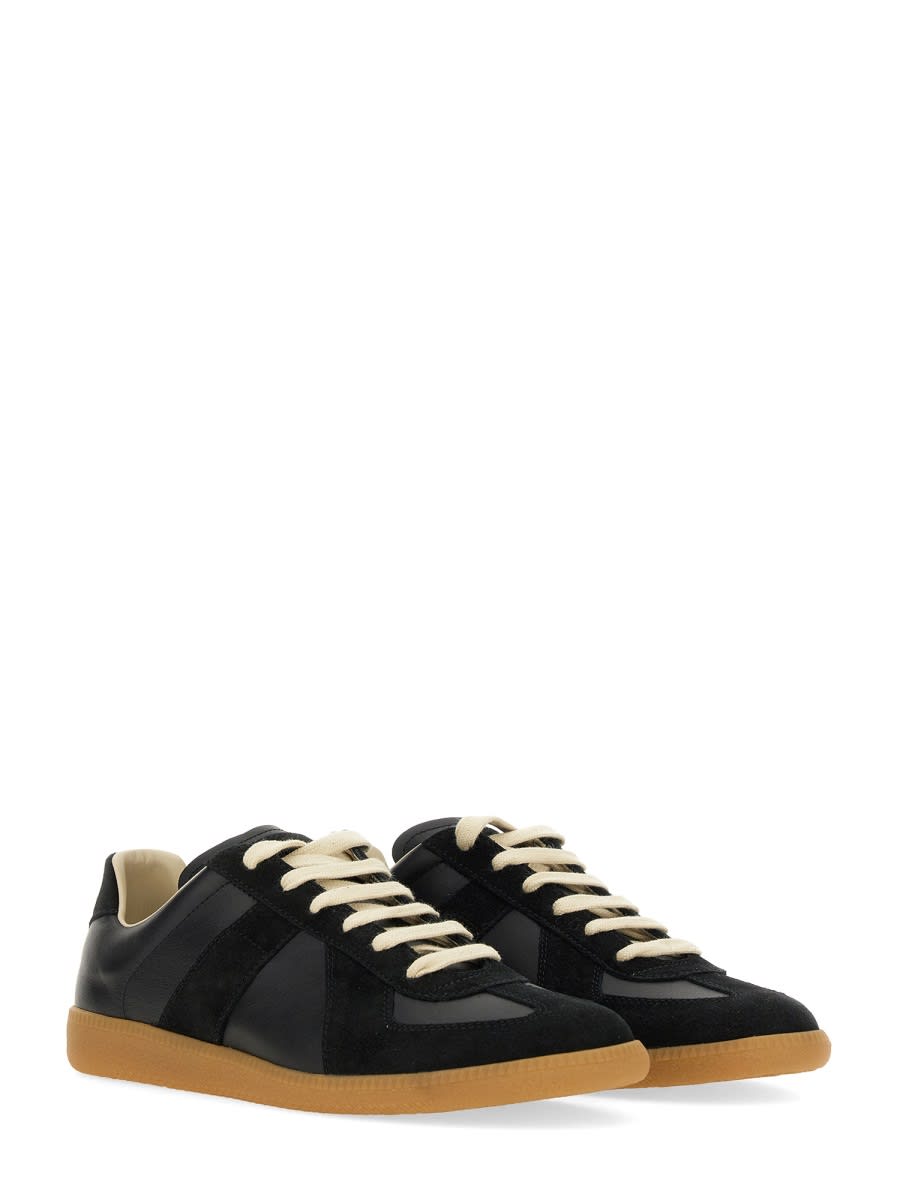 Shop Maison Margiela Replica Sneaker In Black