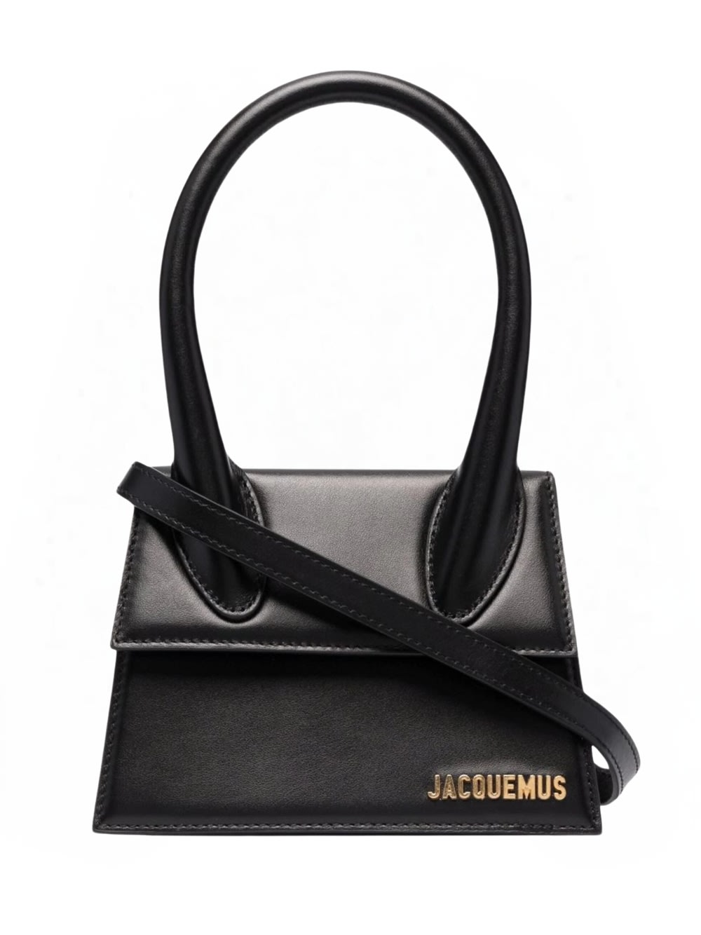 Shop Jacquemus Le Chiquito Moyen In Black
