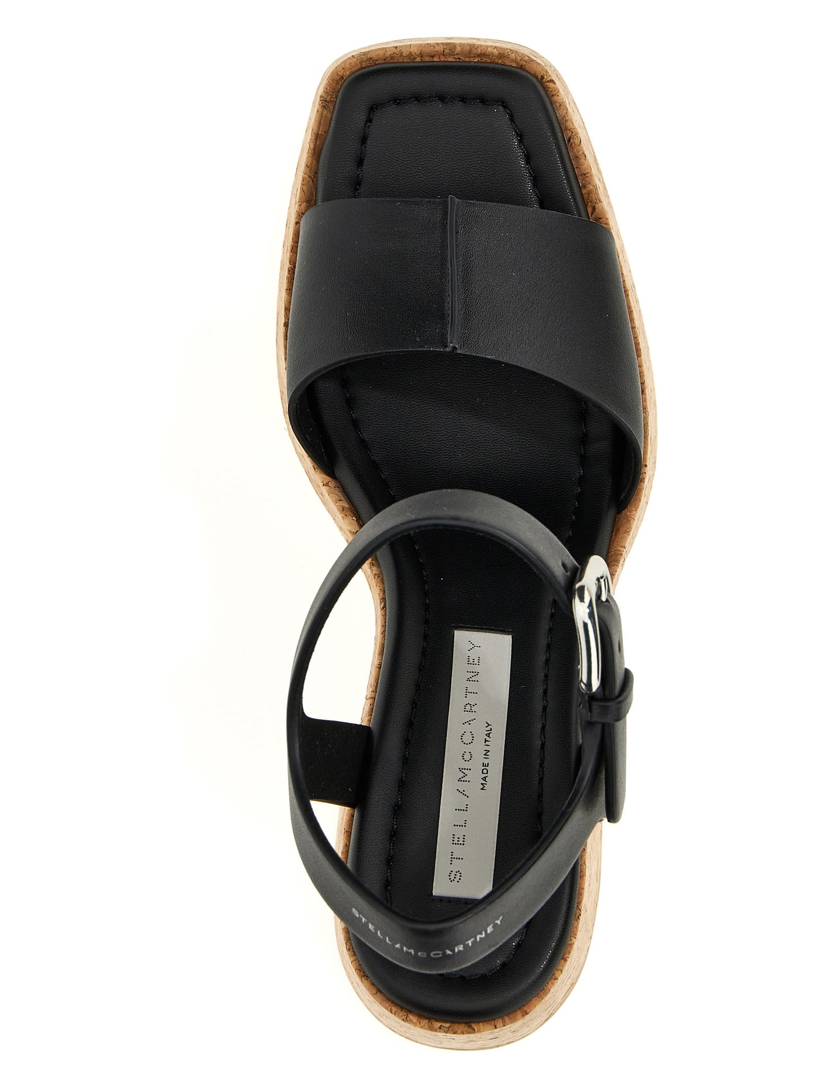 Shop Stella Mccartney Skyla Sandals In Black