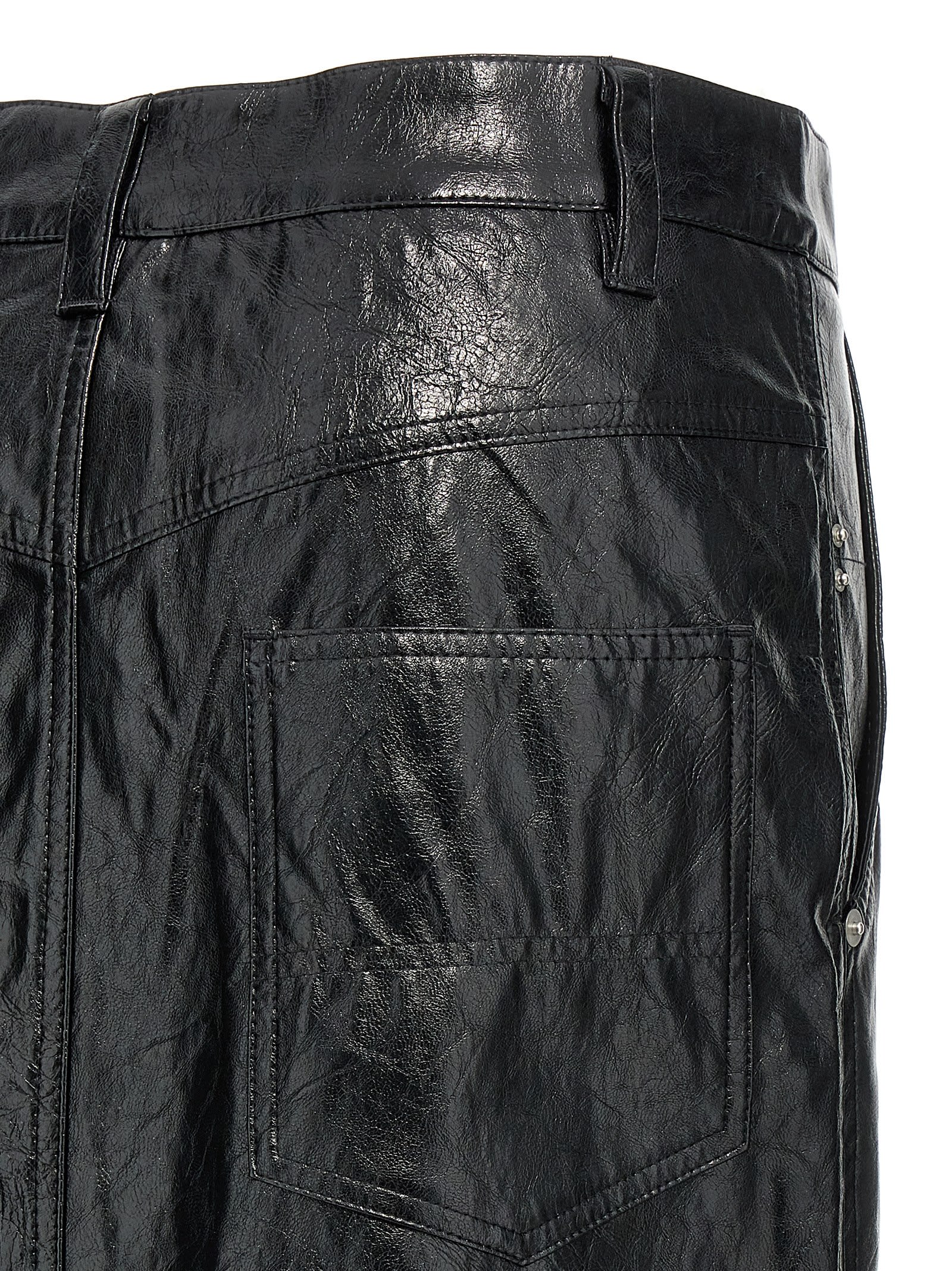 Shop Marant Etoile Angele Skirt In Black