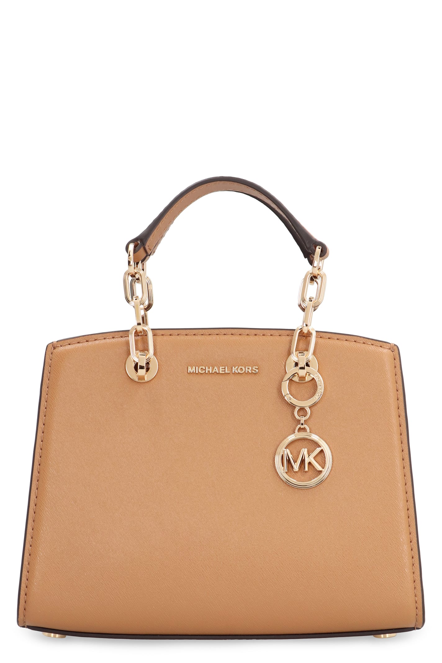 Shop Michael Kors Cynthia Leather Mini Bag
