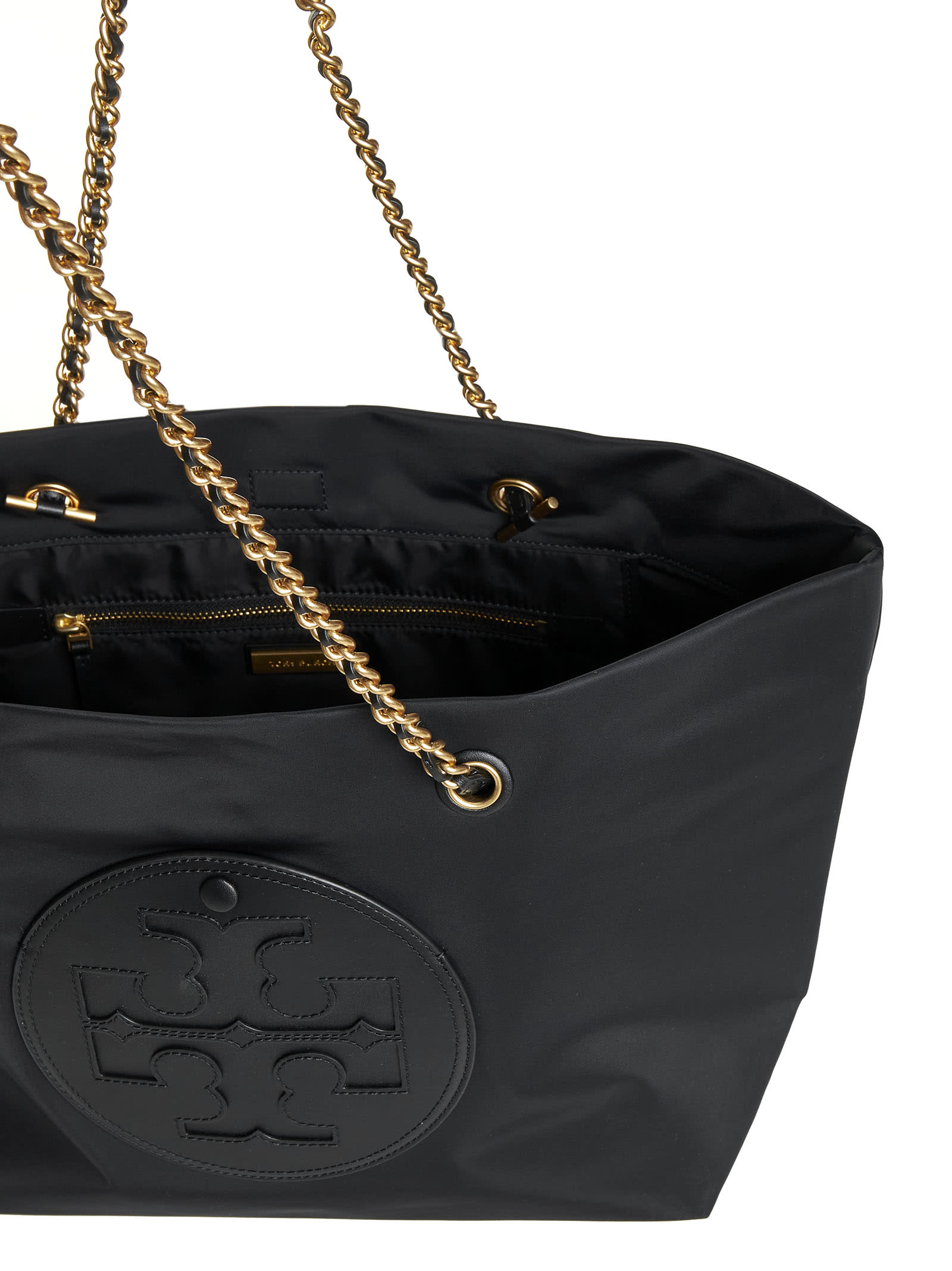 Tory Burch Ella Chain Tote In Black