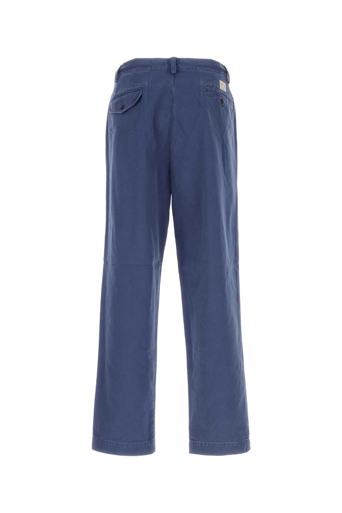 POLO RALPH LAUREN BLUE COTTON PANT