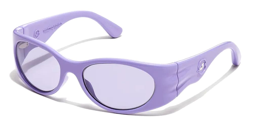 Junk Plastic Rehab June - Marshmallow Sunglasses In Purple