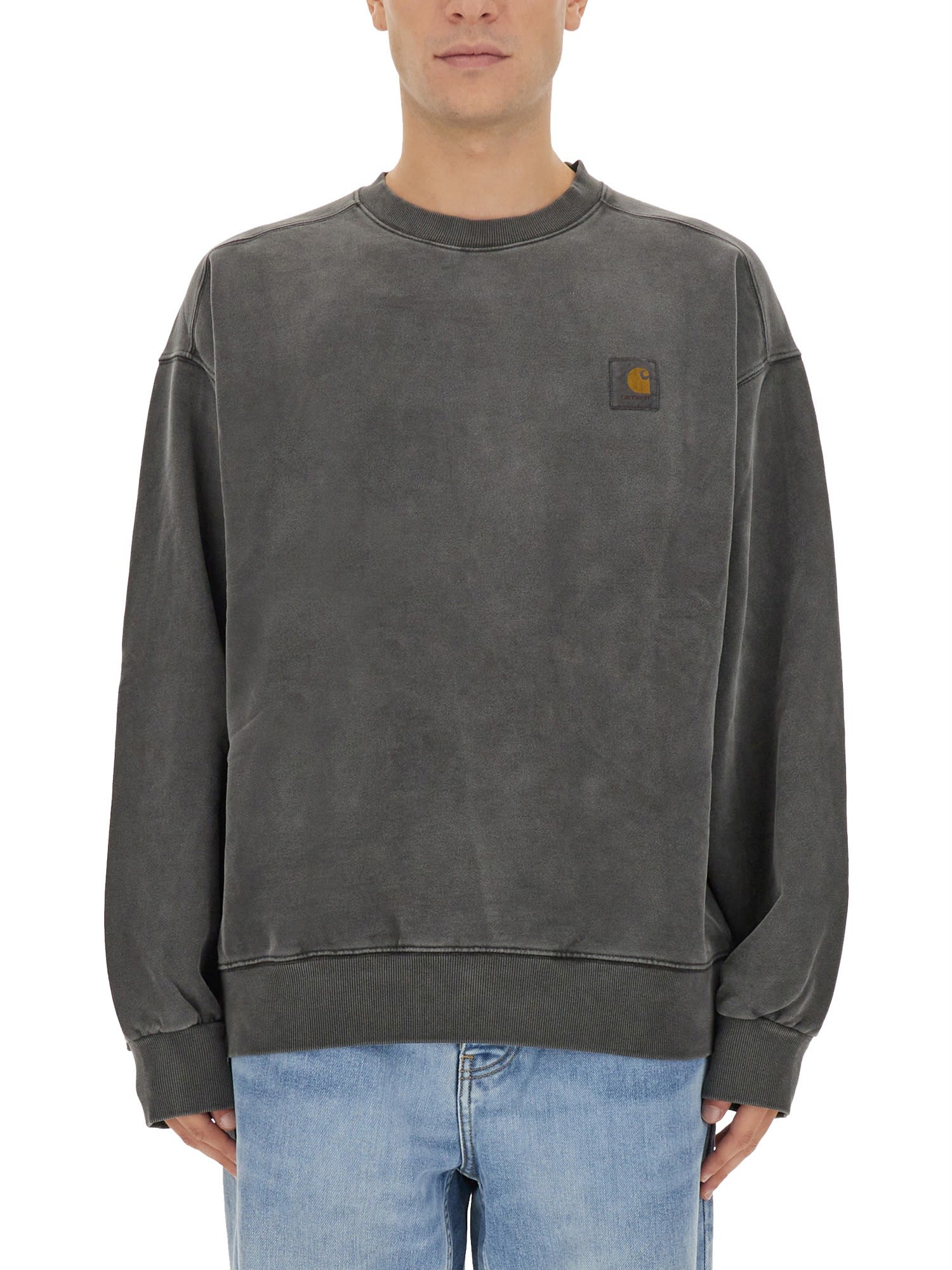 Carhartt Sweatshirt  Wip Men Color Black In Multicolor