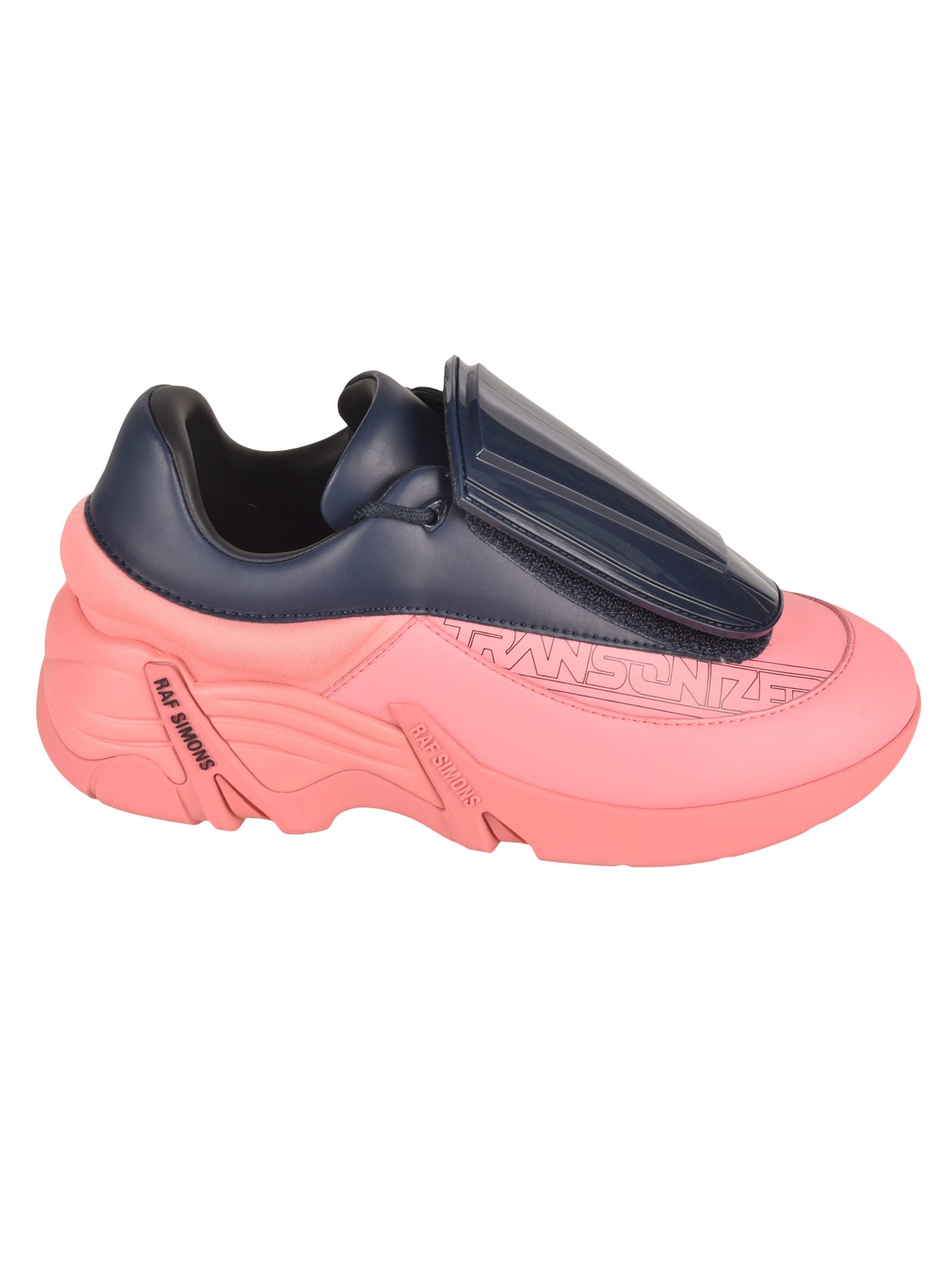 Shop Raf Simons Antei Sneakers In Black/strawberry
